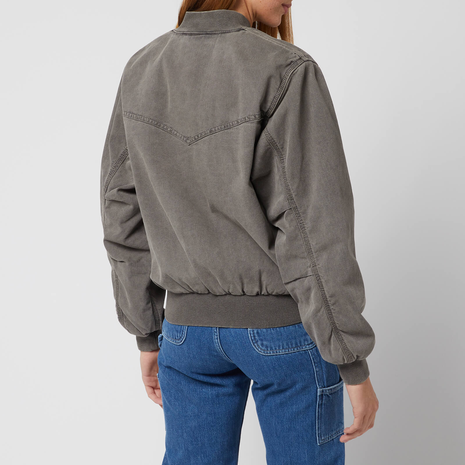 Carhartt WIP - W' Santa Fe Bomber Black - Jackets grey Small