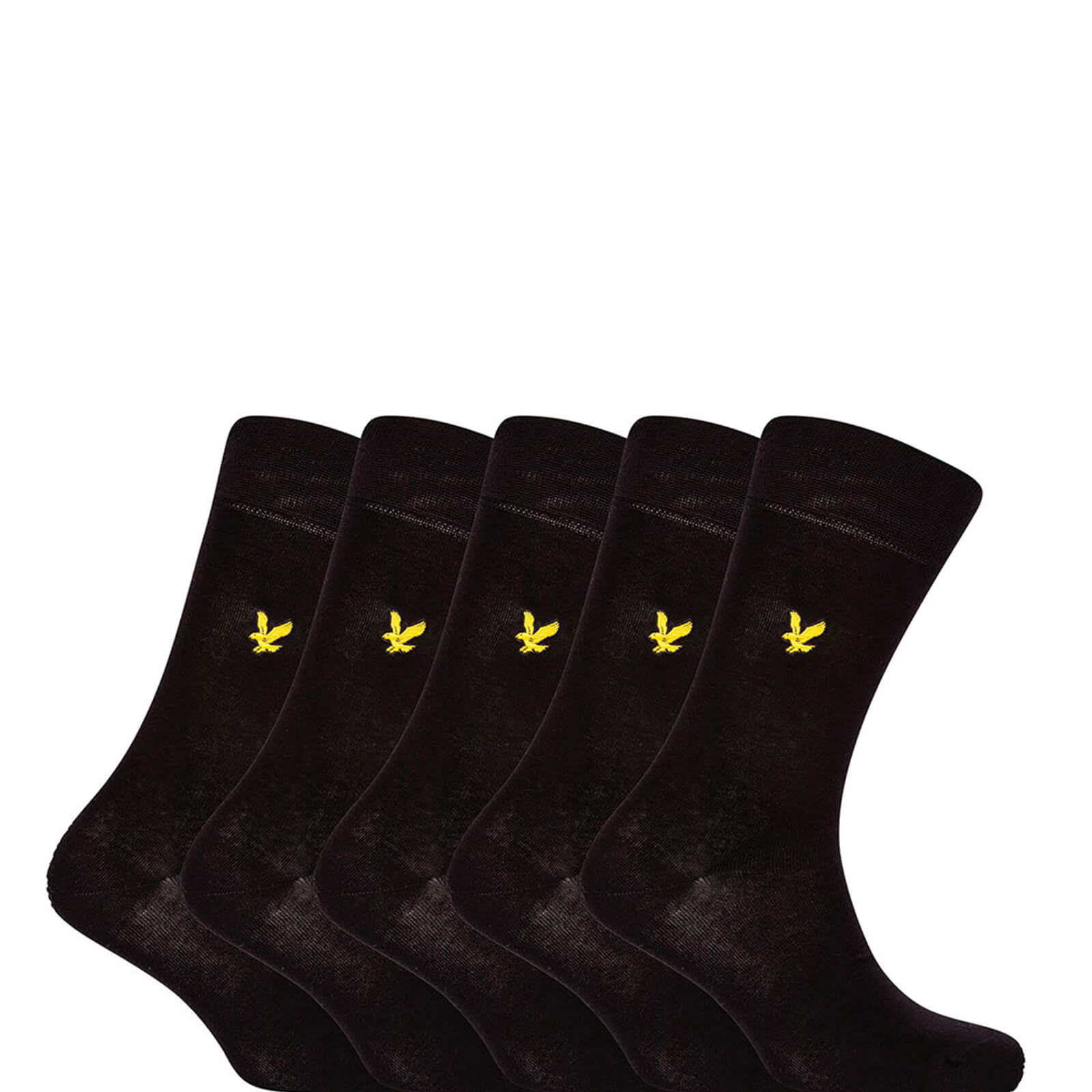 

Socks 5 Pack - True Black - One Size