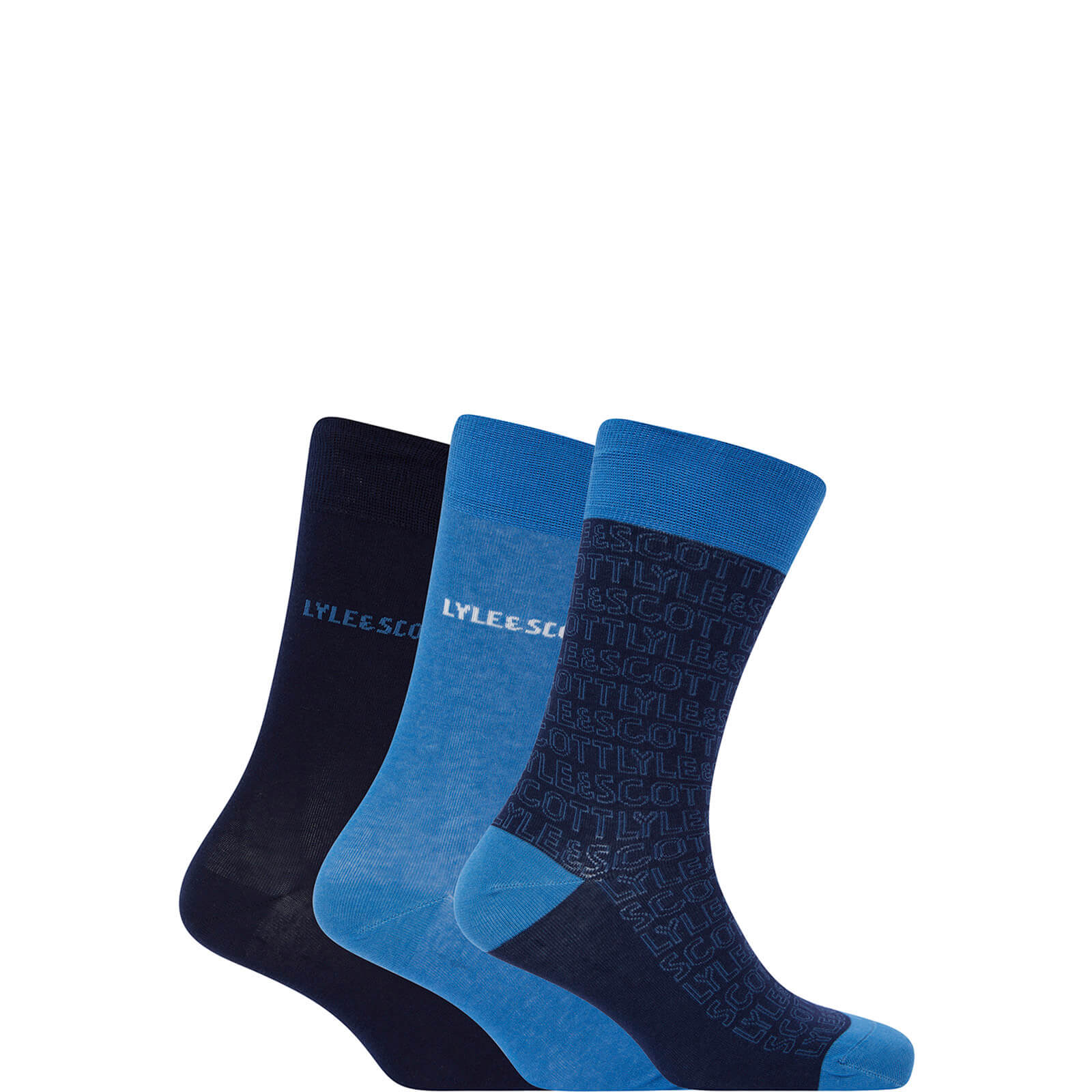 

Socks 3 Pack - Aop/Vallarta Blue/Peacoat - One Size