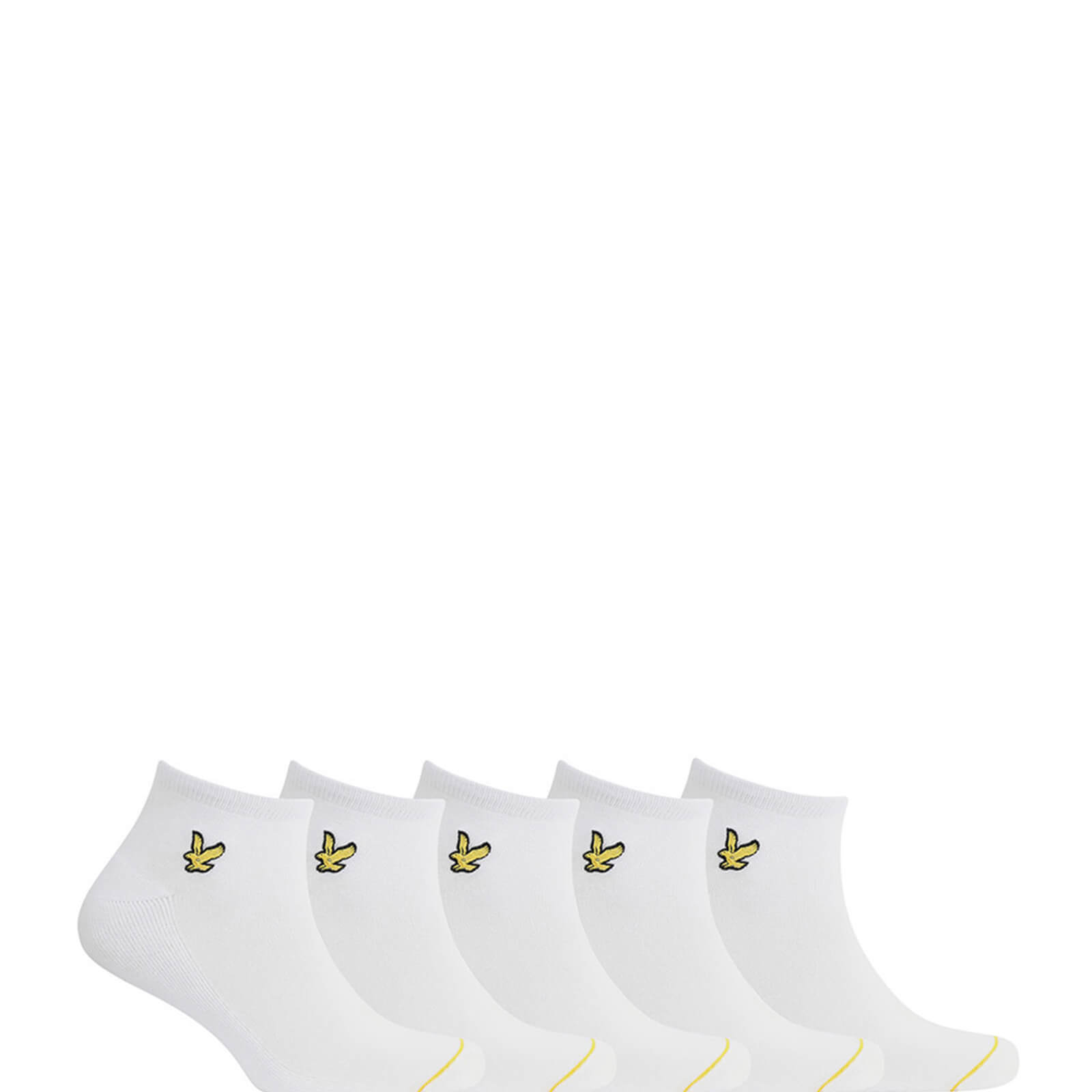 

Trainer Socks 5 Pack - Bright White - One Size