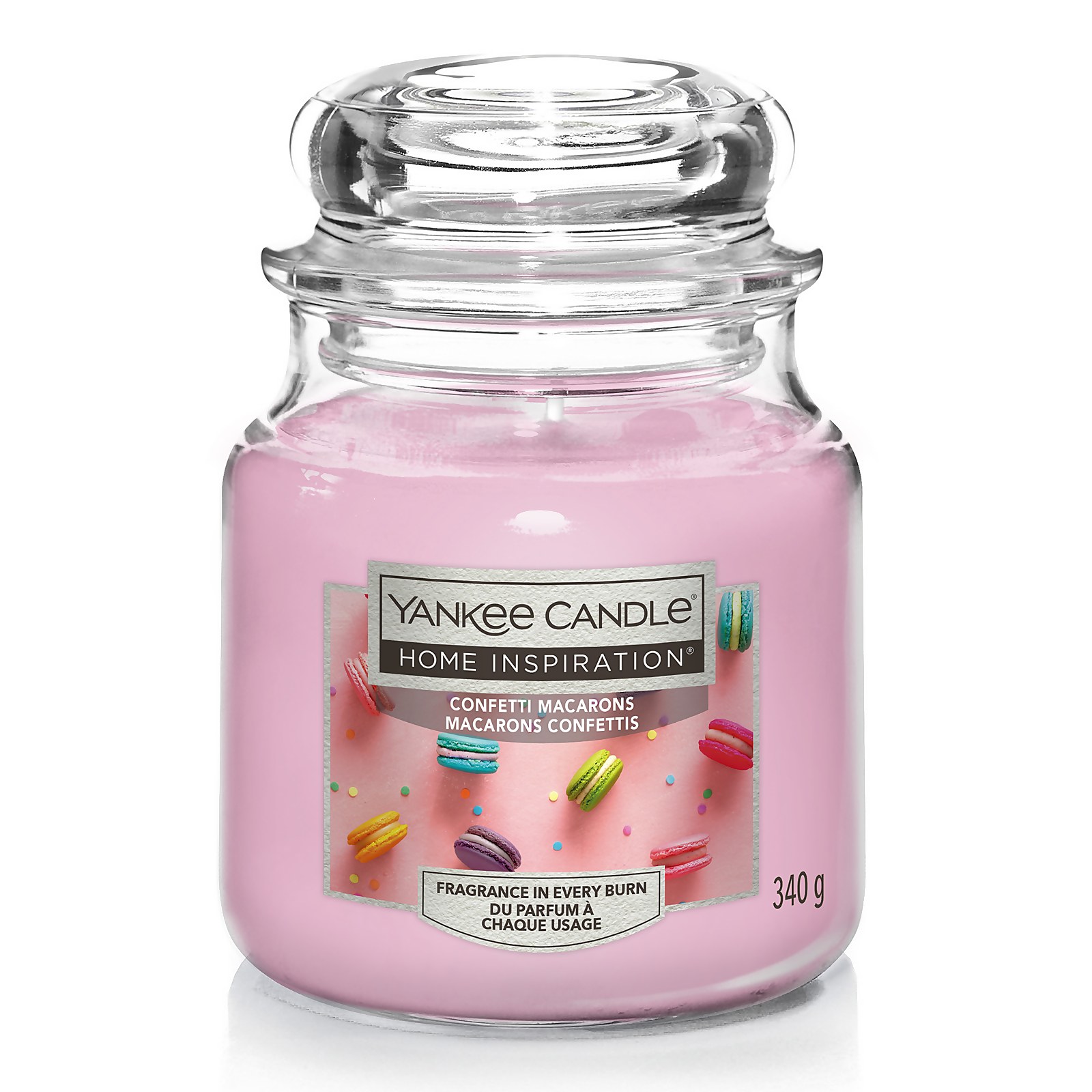 Photo of Yankee Candle Home Inspiration Scented Candle - Medium Jar - Confetti Macarons