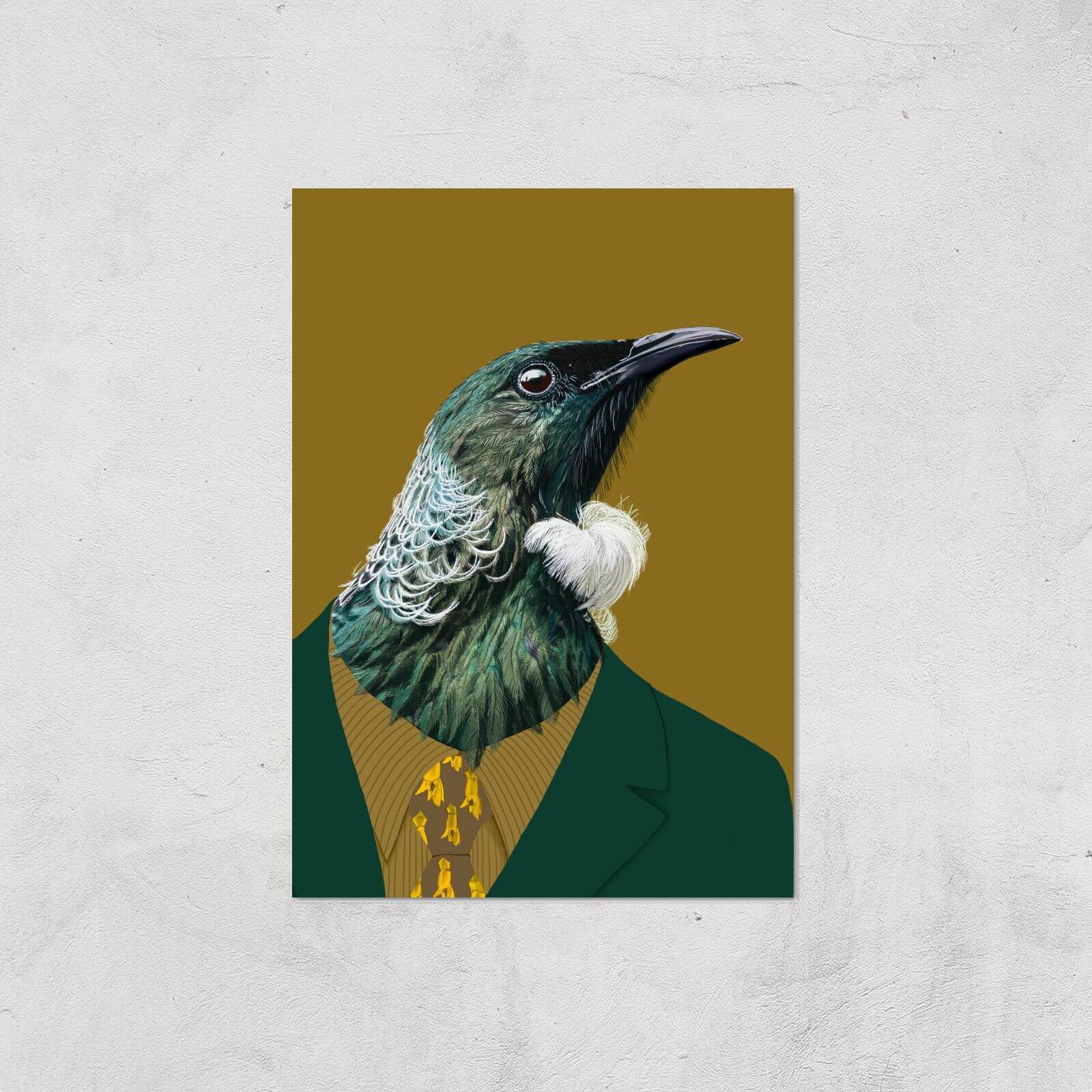 Tui In Suit Giclee Art Print - A3 - Print Only