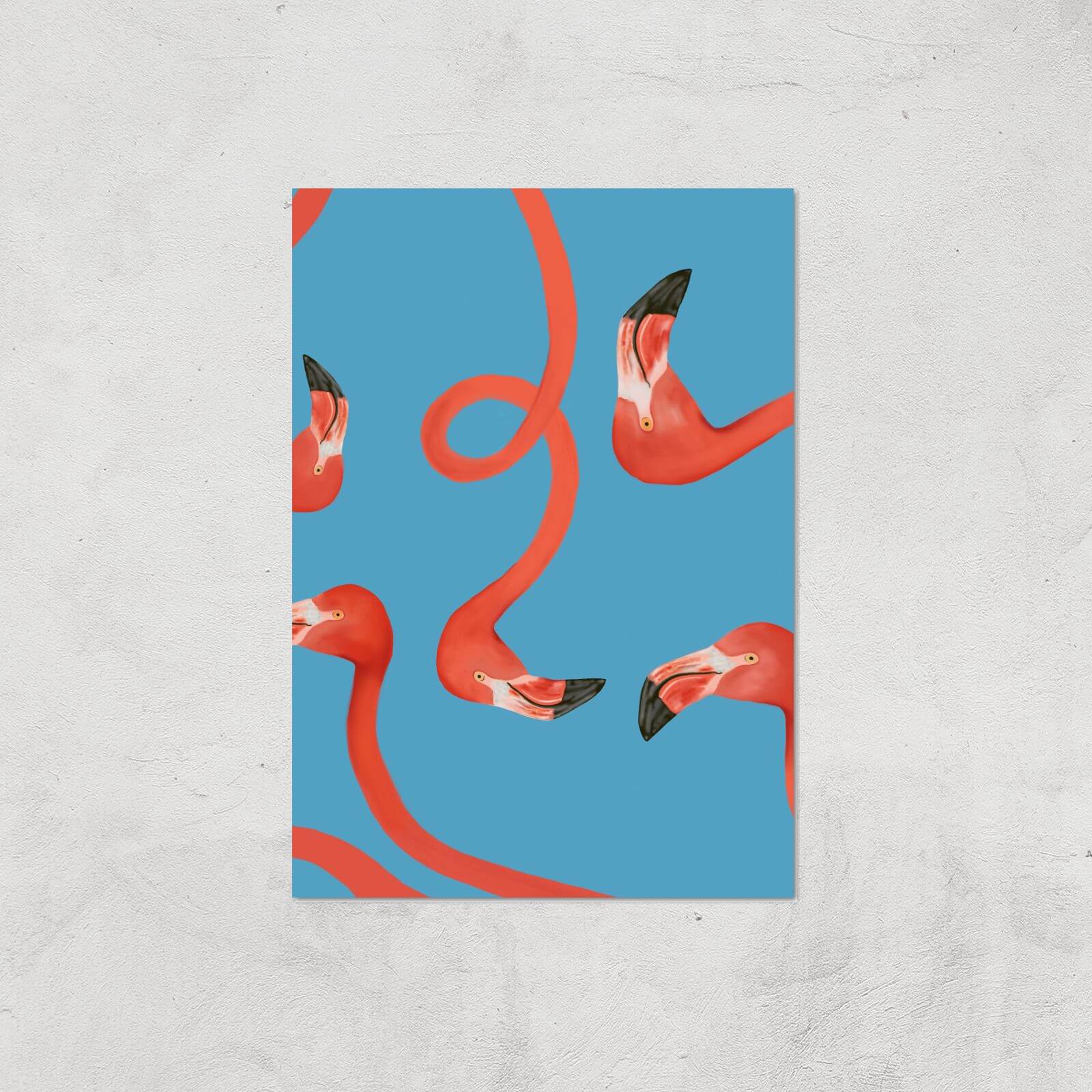 Swimingos Giclee Art Print - A4 - Print Only