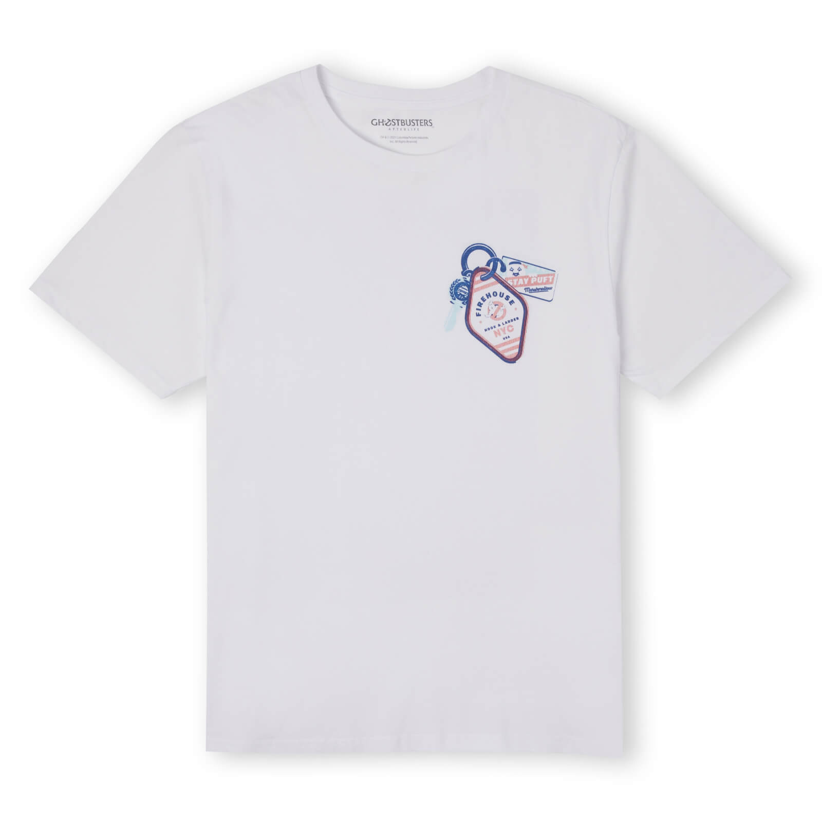 

Ghostbusters Ecto-1 Unisex T-Shirt - White - L - Bianco