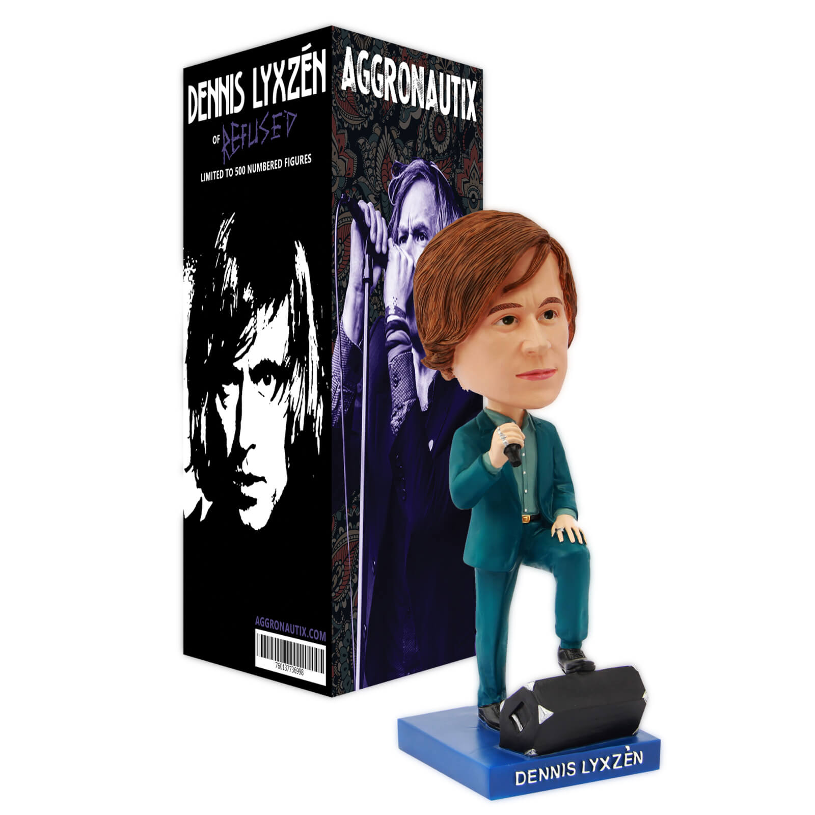 Aggronautix - Refused Dennis Lyxzen Throbblehead