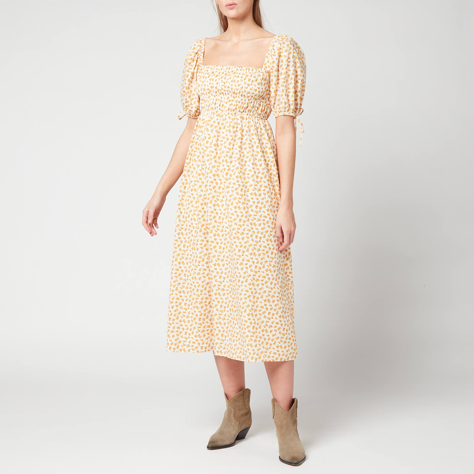 Faithfull The Brand Women's Rory Midi Dress - Betsy Floral Print - XS