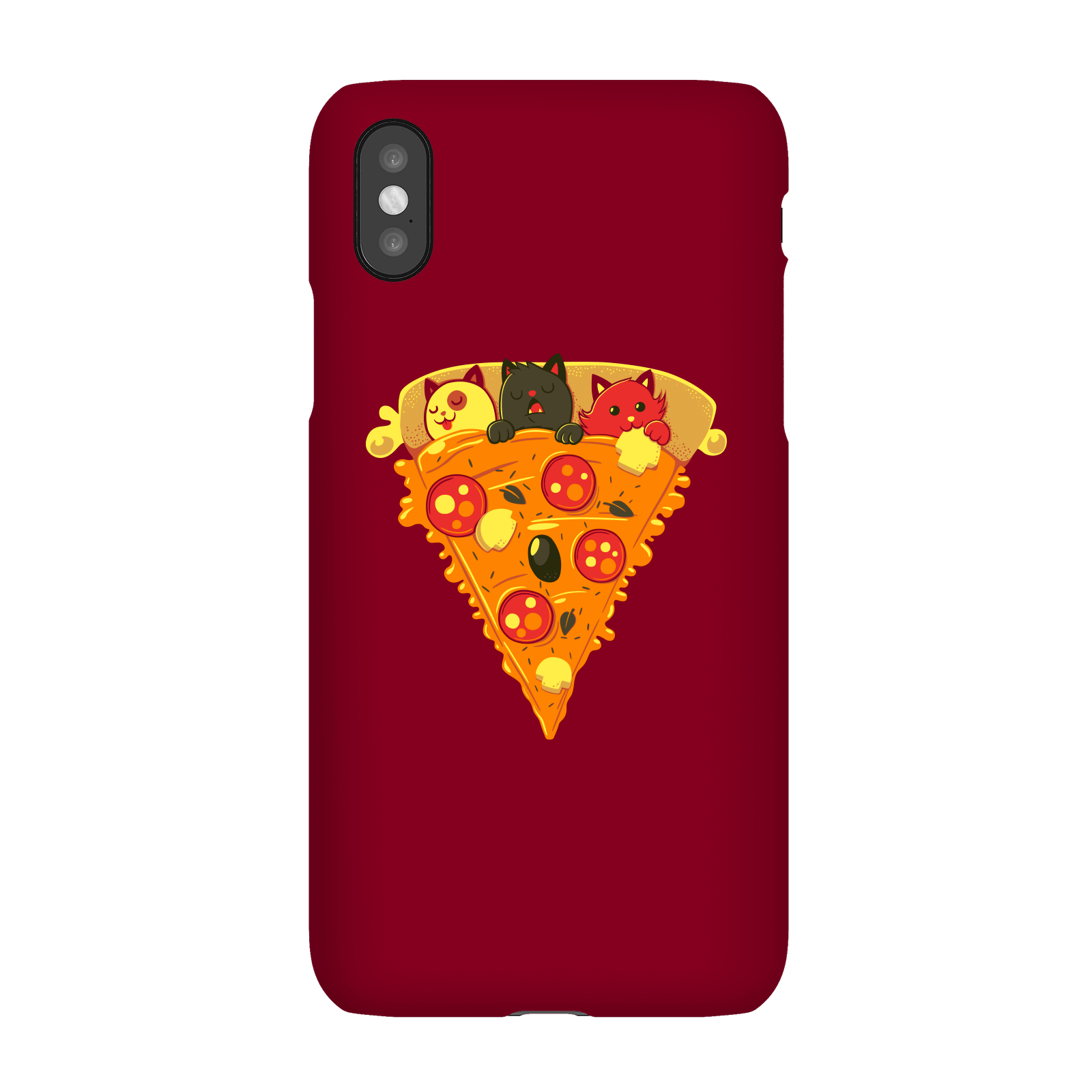 Pizza Cat Phone Case for iPhone and Android - iPhone 5/5s - Snap Case - Matte