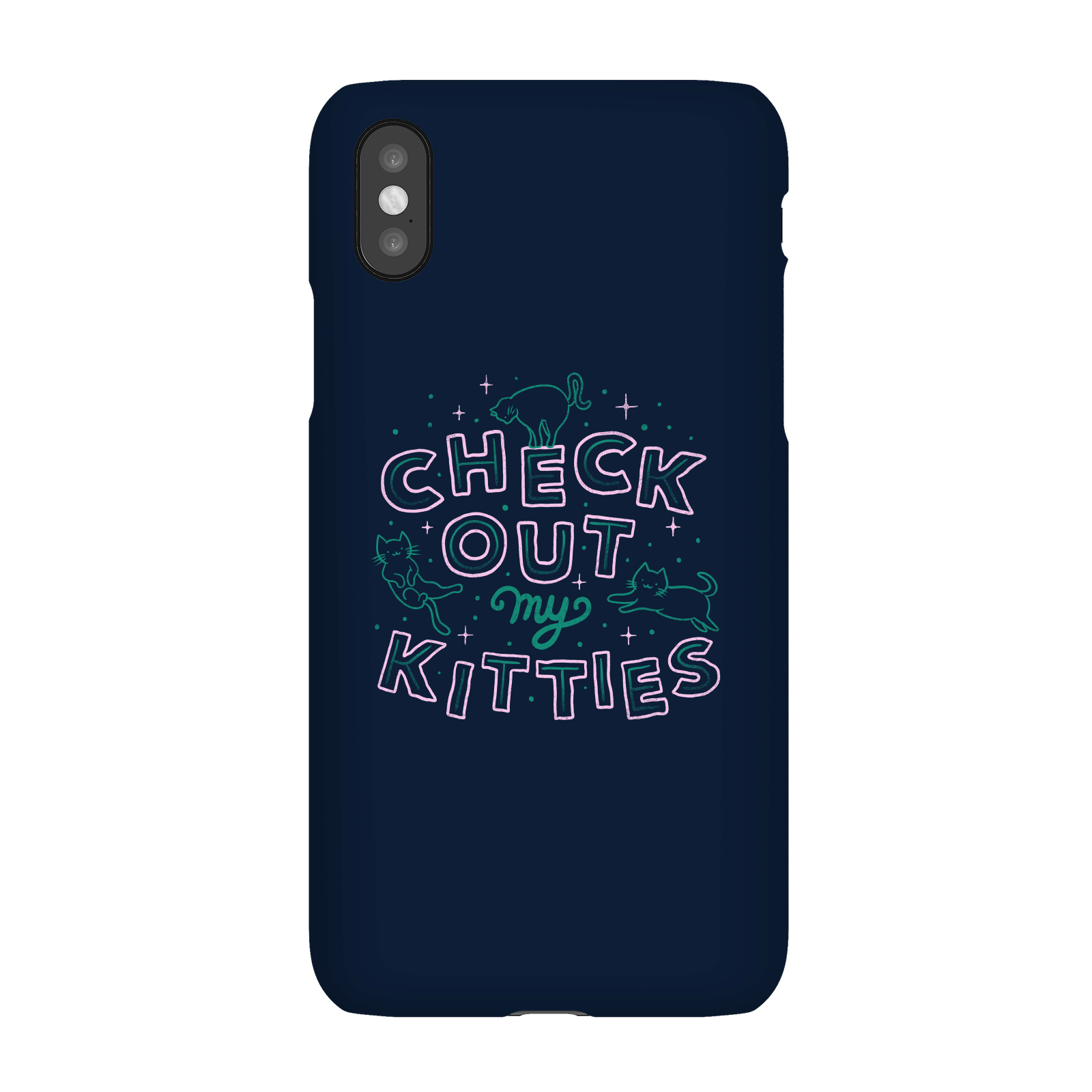 Check Out My Kitties Phone Case for iPhone and Android - iPhone 5/5s - Snap Case - Matte