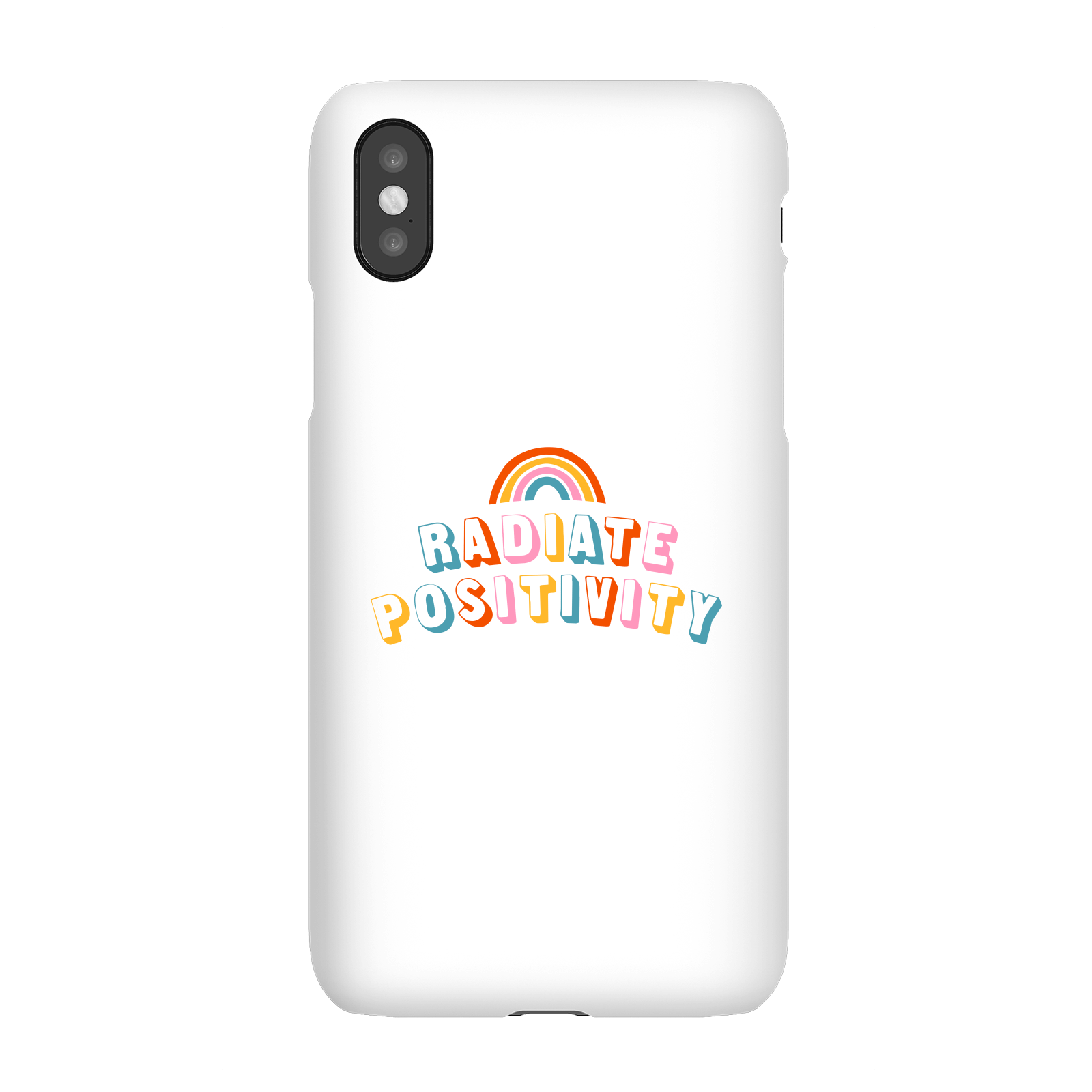 Radiate Positivity Phone Case for iPhone and Android - iPhone 7 - Snap Case - Matte