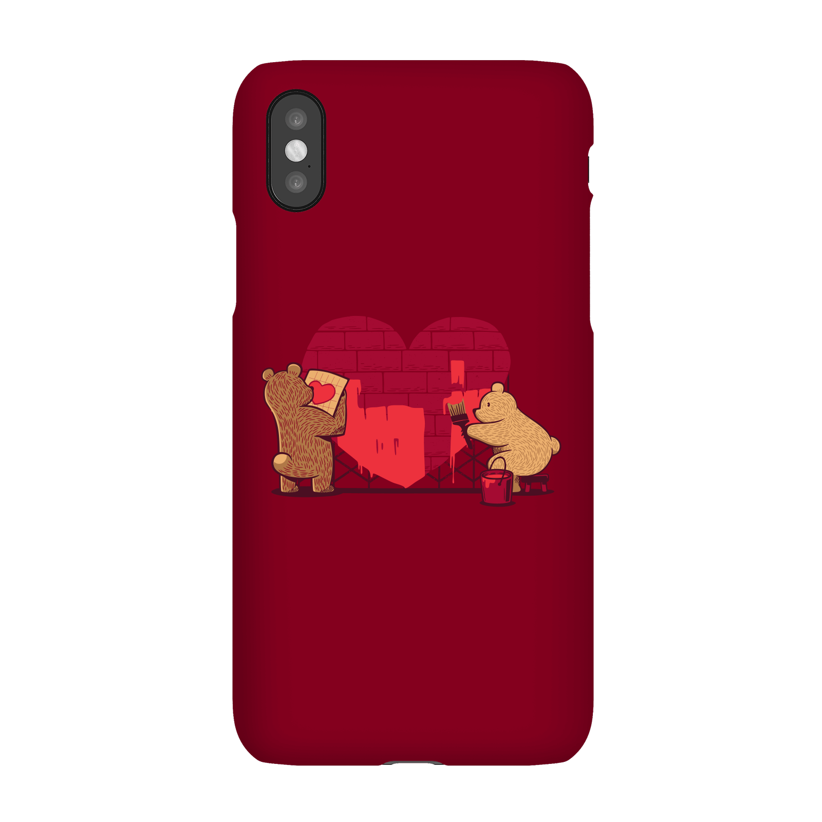 Building Our Love Phone Case for iPhone and Android - iPhone 8 - Snap Case - Matte