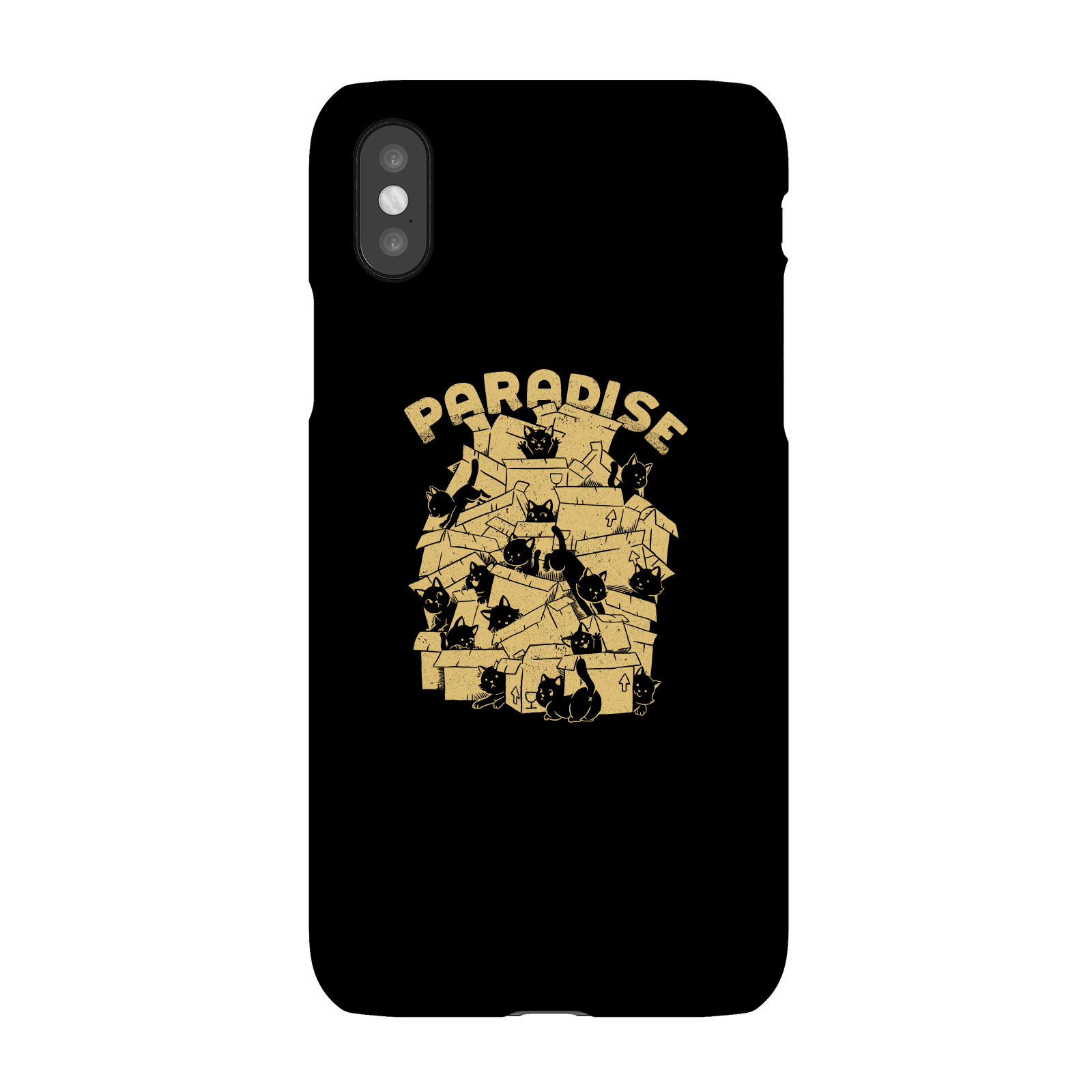 Cat Box Paradise Phone Case for iPhone and Android - Samsung S9 - Snap Case - Matte
