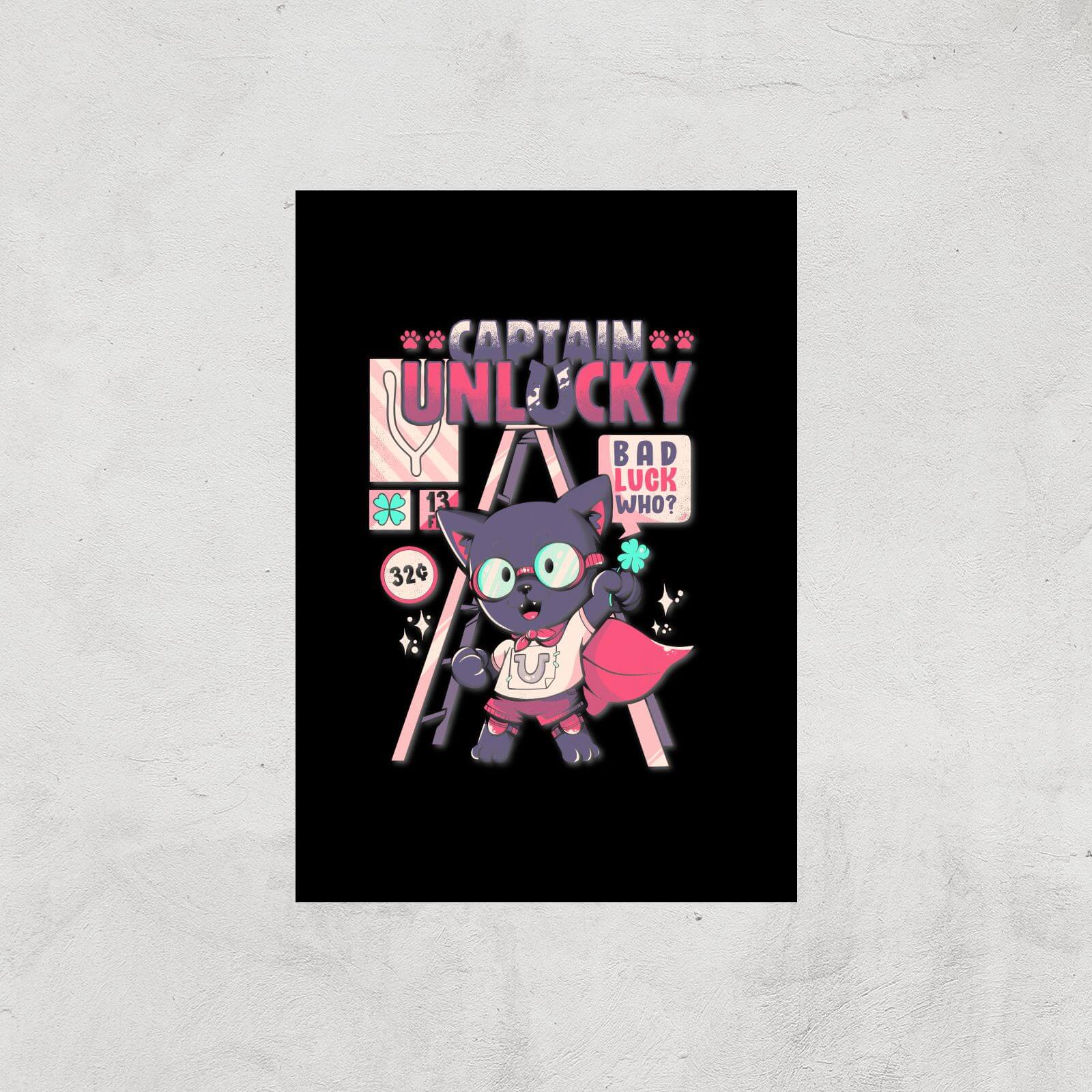 Captain Unlucky Giclee Art Print - A2 - Print Only