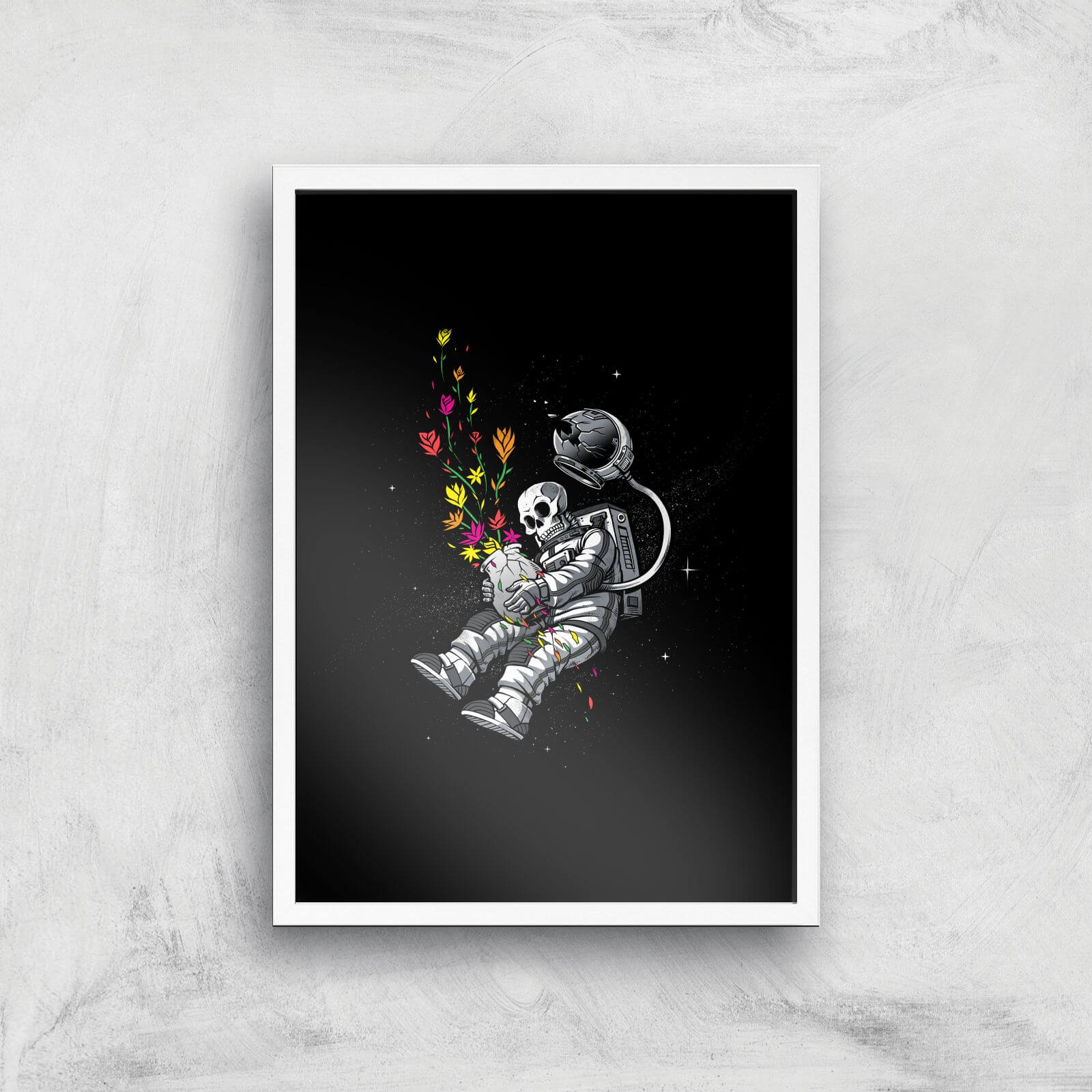 End Of Humanity Giclee Art Print - A4 - White Frame