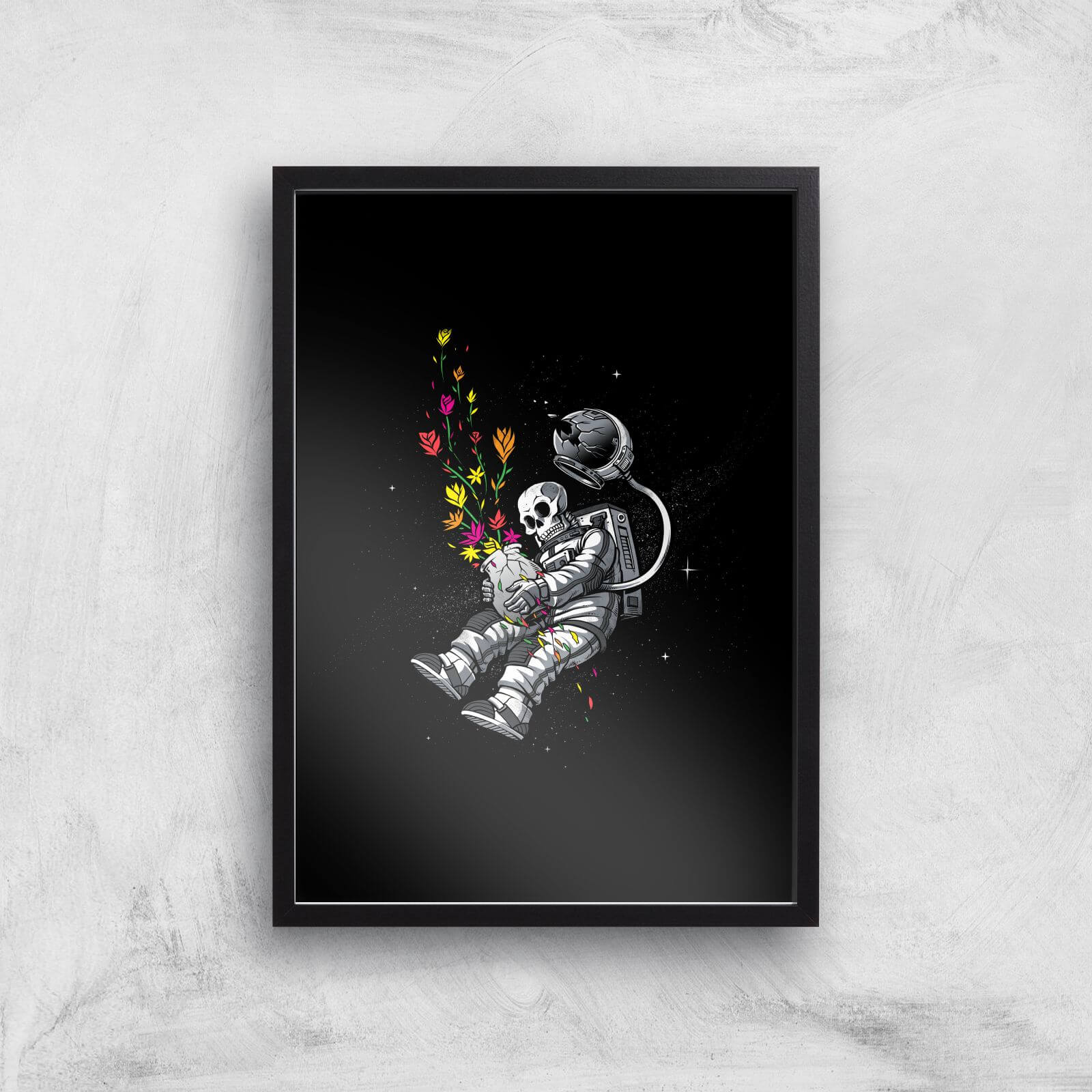 End Of Humanity Giclee Art Print - A4 - Black Frame