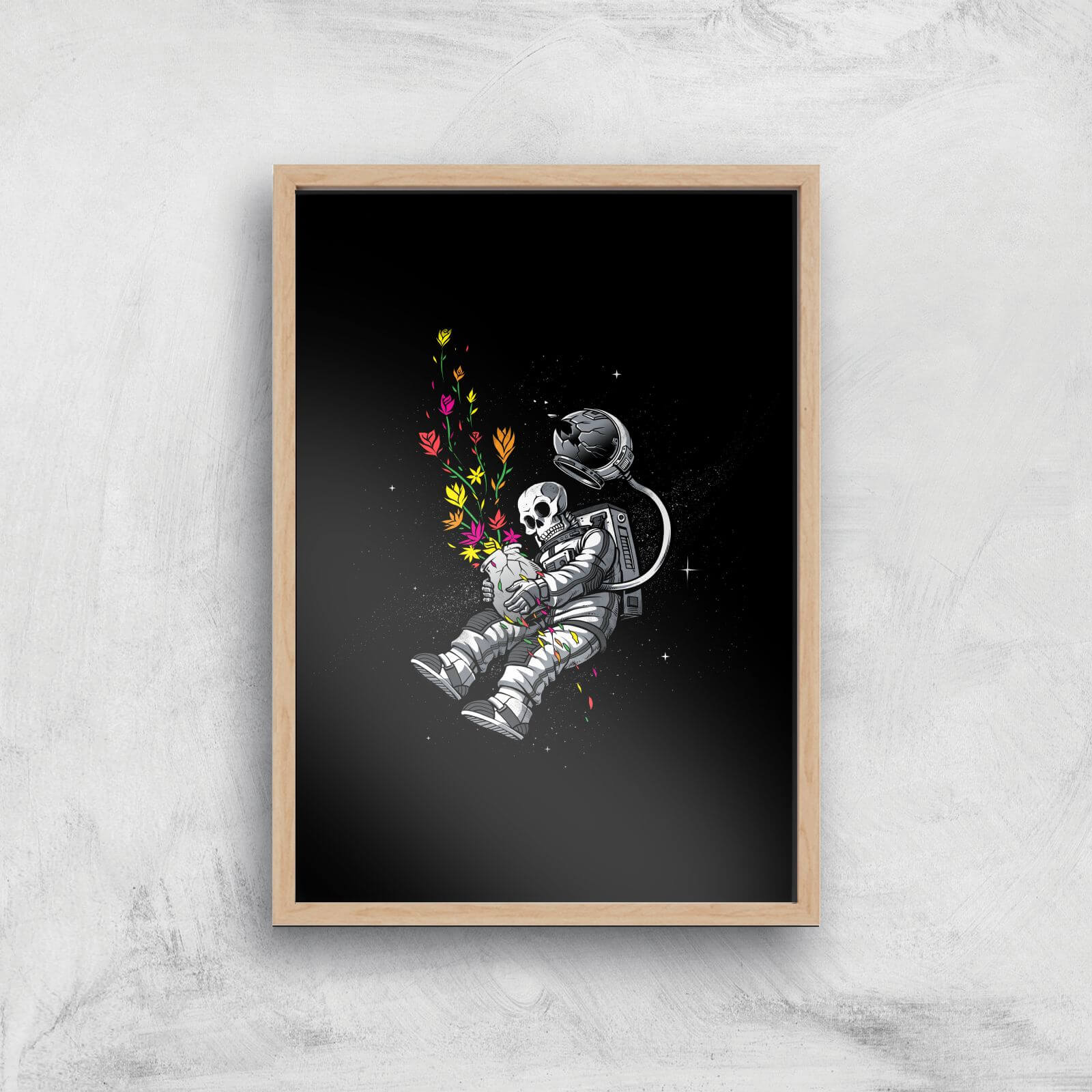 End Of Humanity Giclee Art Print - A3 - Wooden Frame