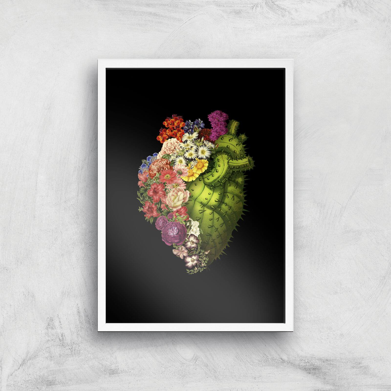 Healing Heart Giclee Art Print - A3 - White Frame