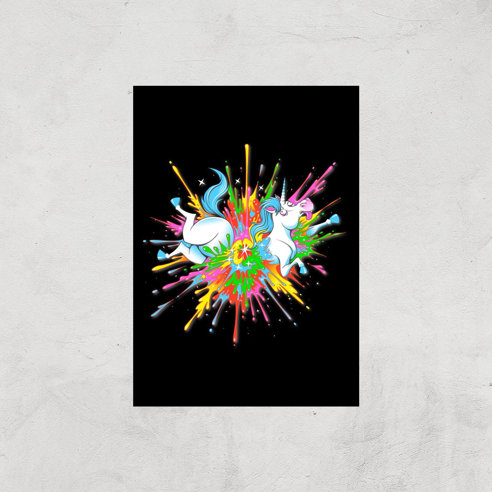 Unicorn Blast Giclee Art Print - A2 - Print Only