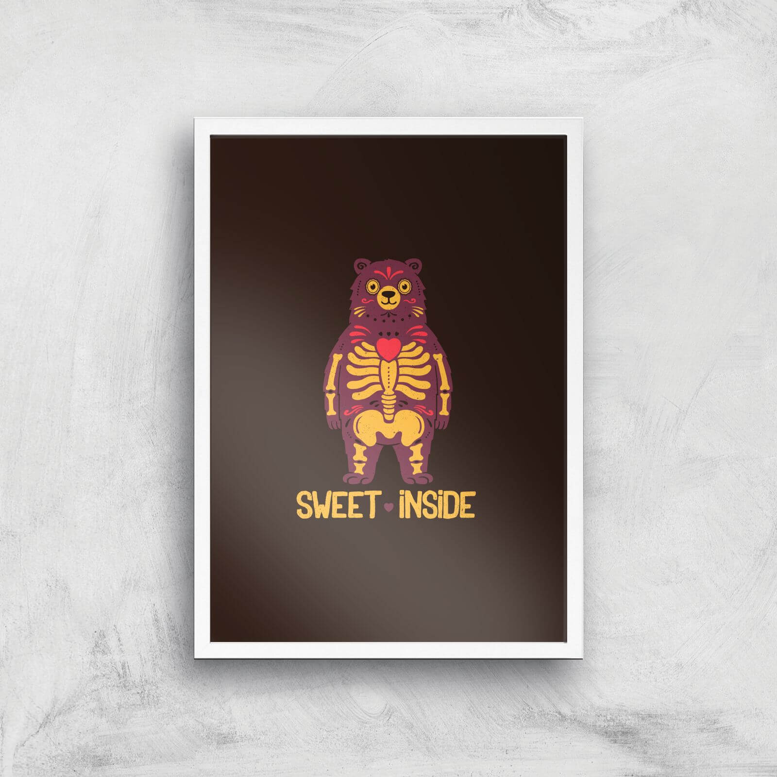 Sweet Inside Giclee Art Print - A3 - White Frame
