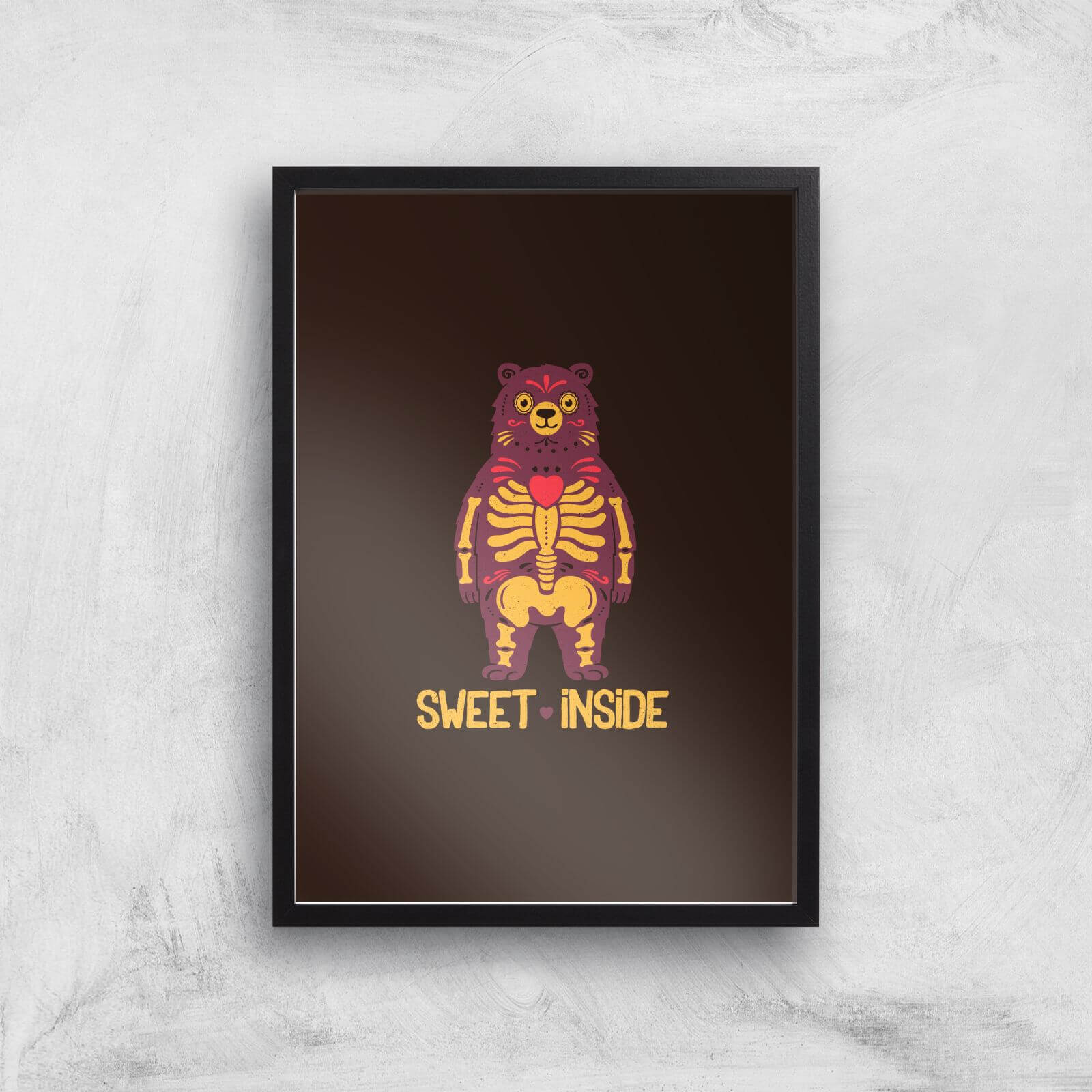 Sweet Inside Giclee Art Print - A2 - Black Frame