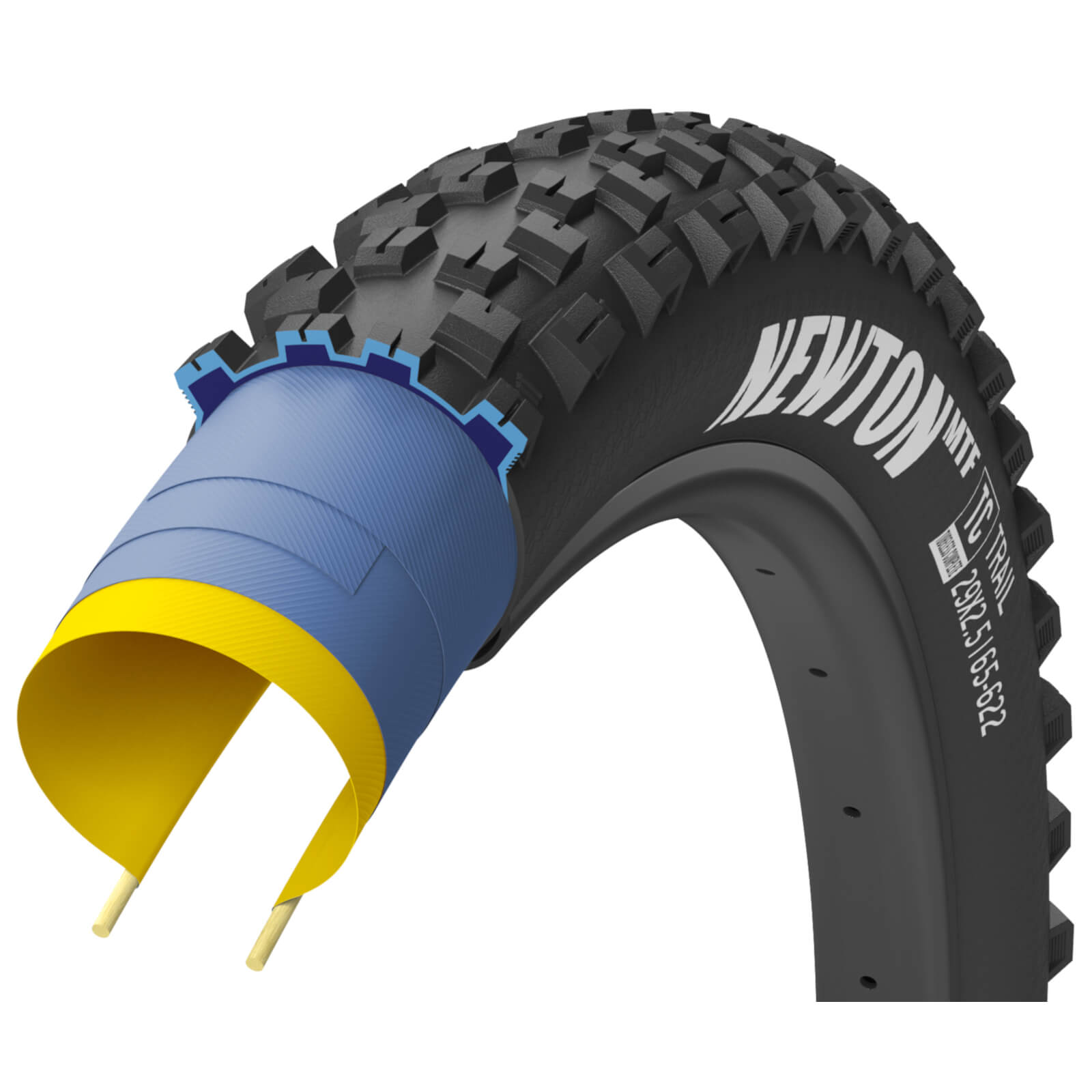 Goodyear Newton MTF Trail Tubeless MTB Tyre - 27.5in x 2.6in