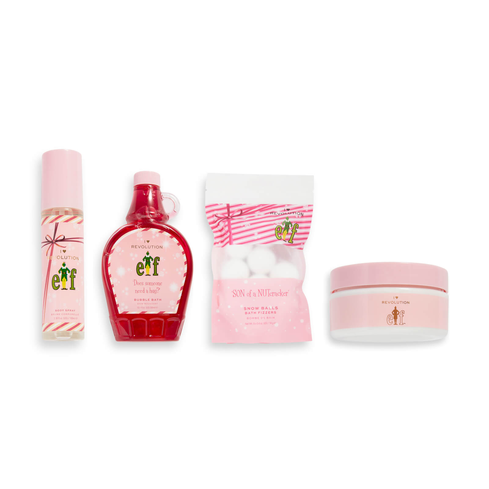 Revolution Beauty I Heart Revolution x ELF Bath & Body Set