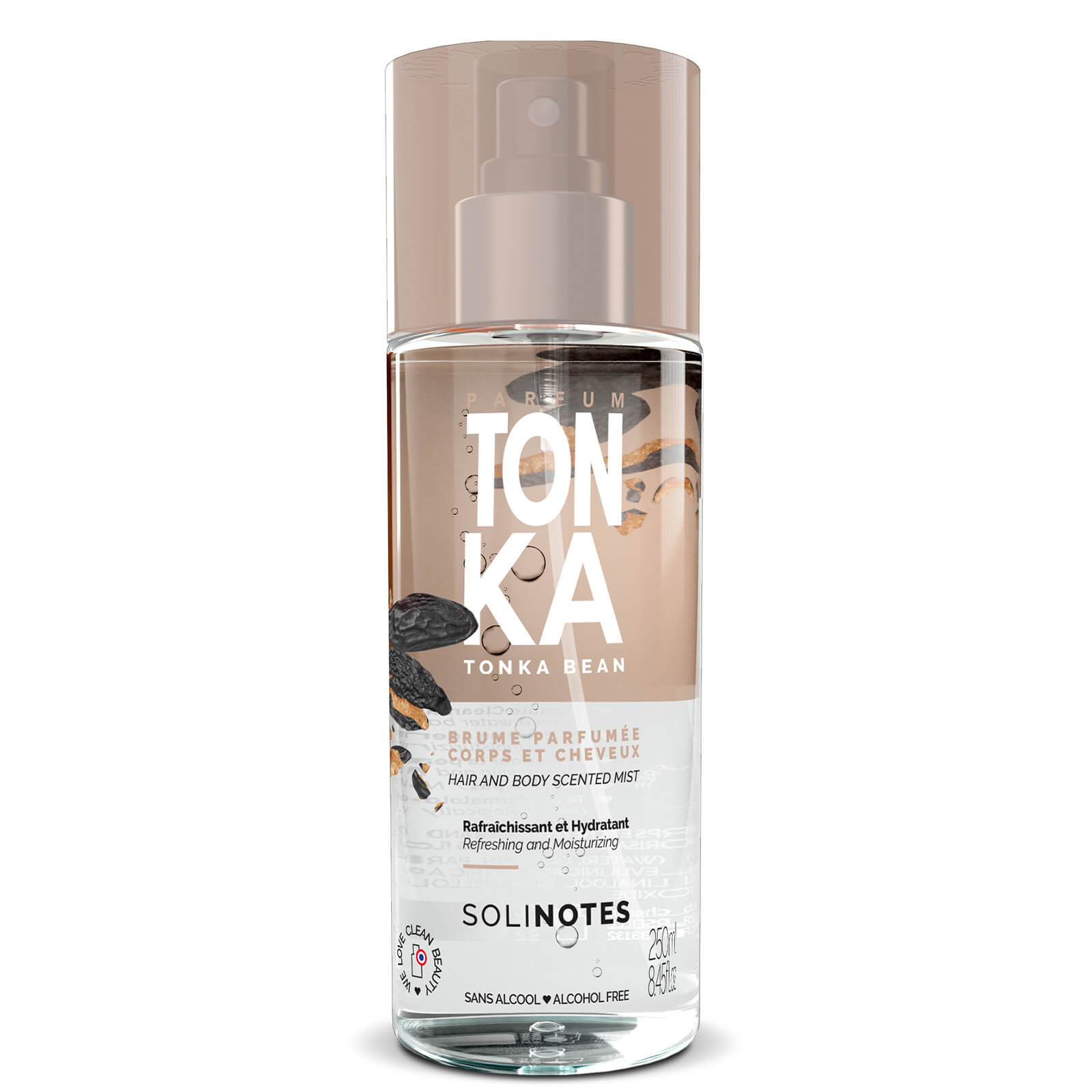 Solinotes Body Mist 250ml (Various Fragrance) - Tonka Bean