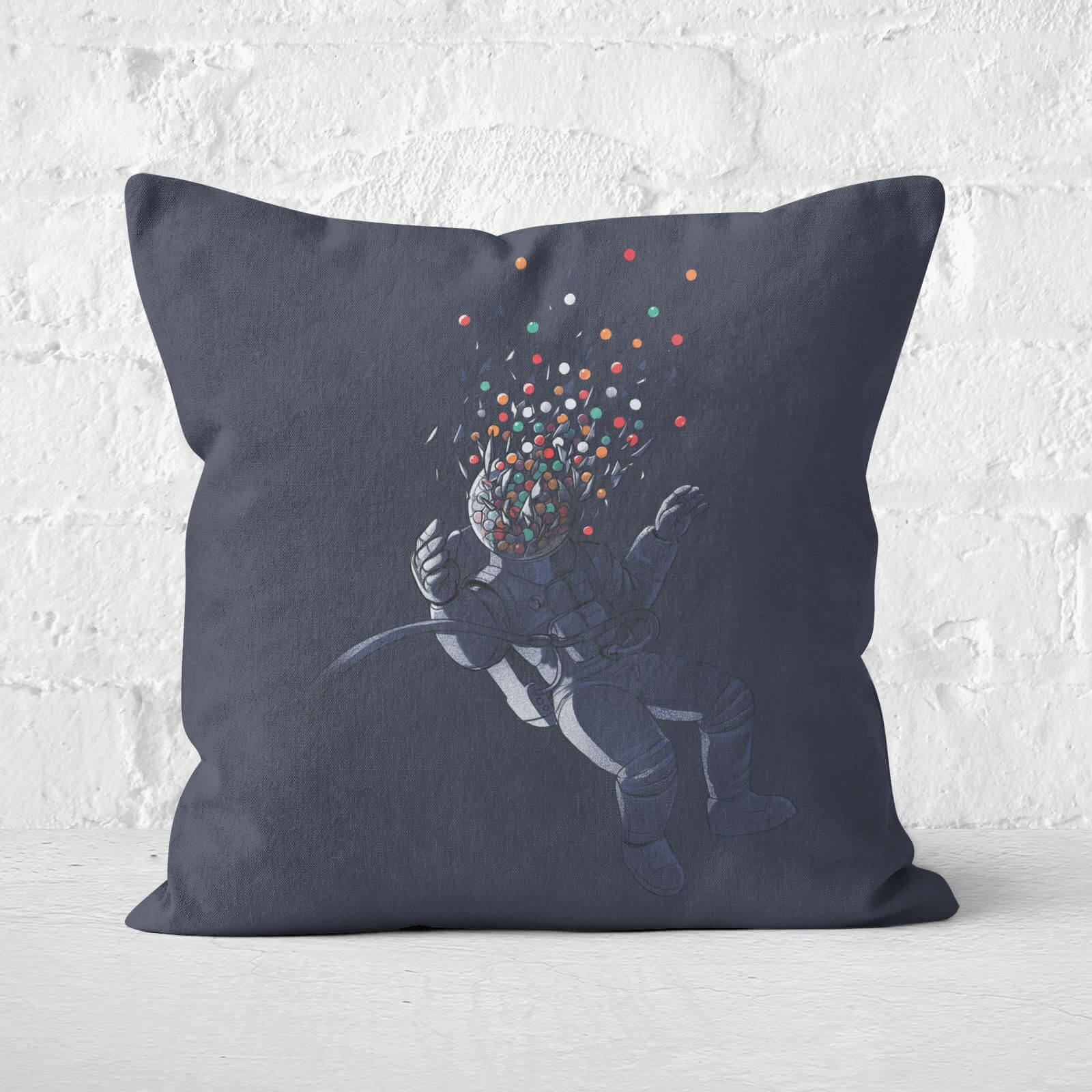 Gumball Astronaut Square Cushion - 40x40cm - Soft Touch
