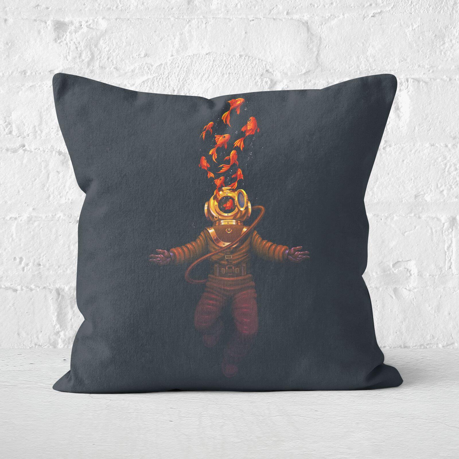 Sea In Me Square Cushion - 40x40cm - Soft Touch