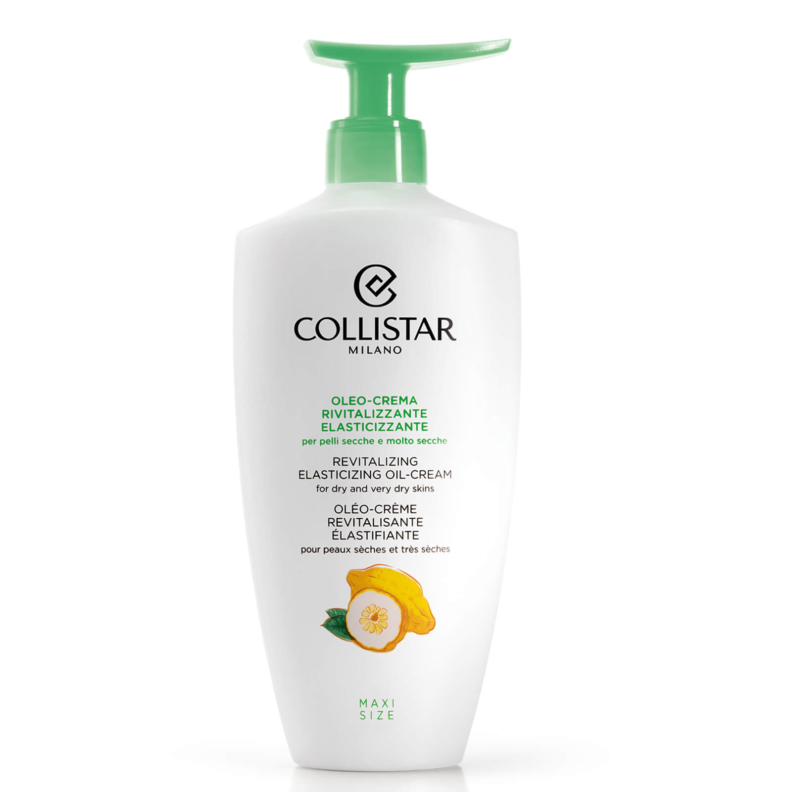 Collistar Revitalizing Elasticizing Oil-Cream For Dry and Very Dry Skins 400ml