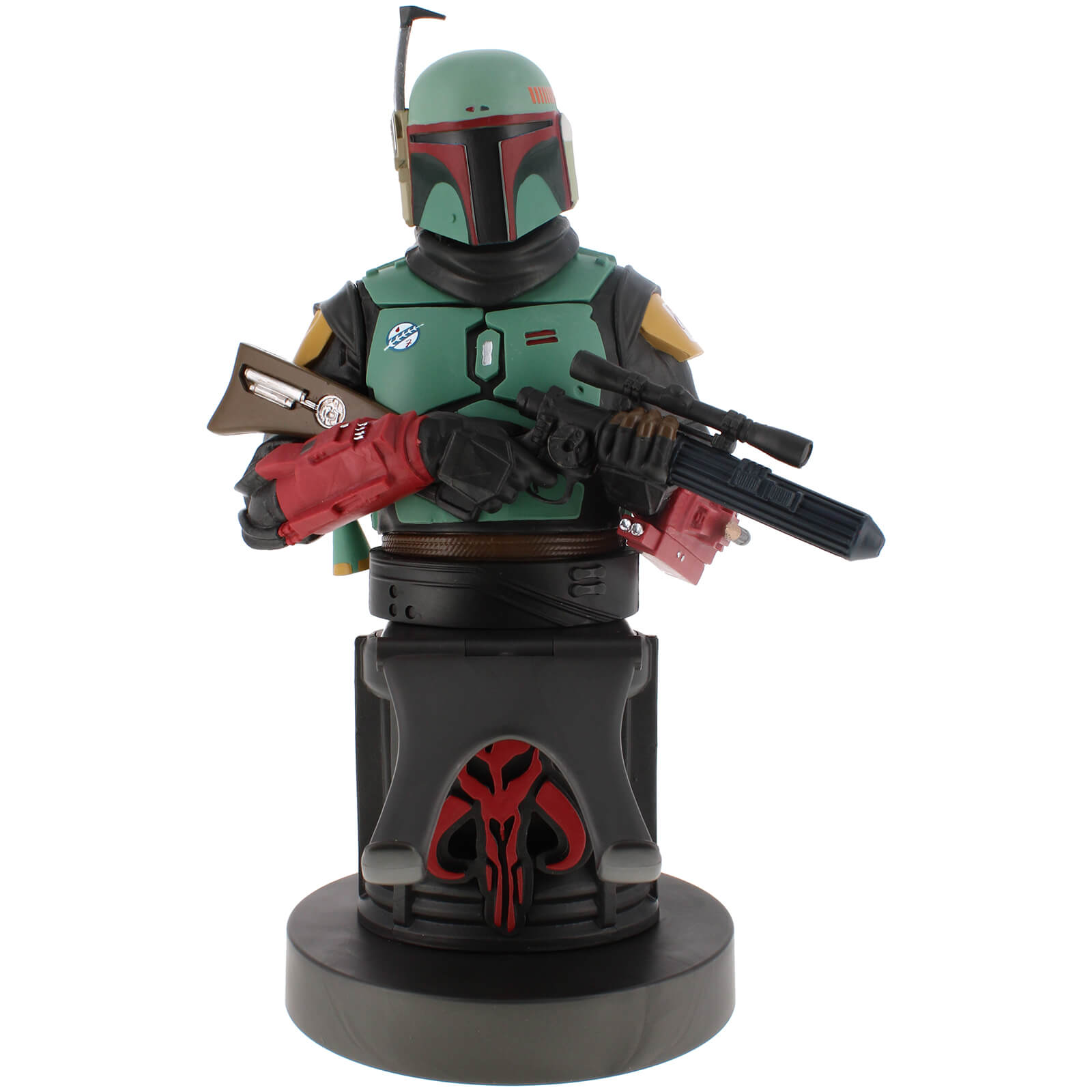 Image of Cable Guys Star Wars Mandalorian Boba Fett Controller and Smartphone Stand