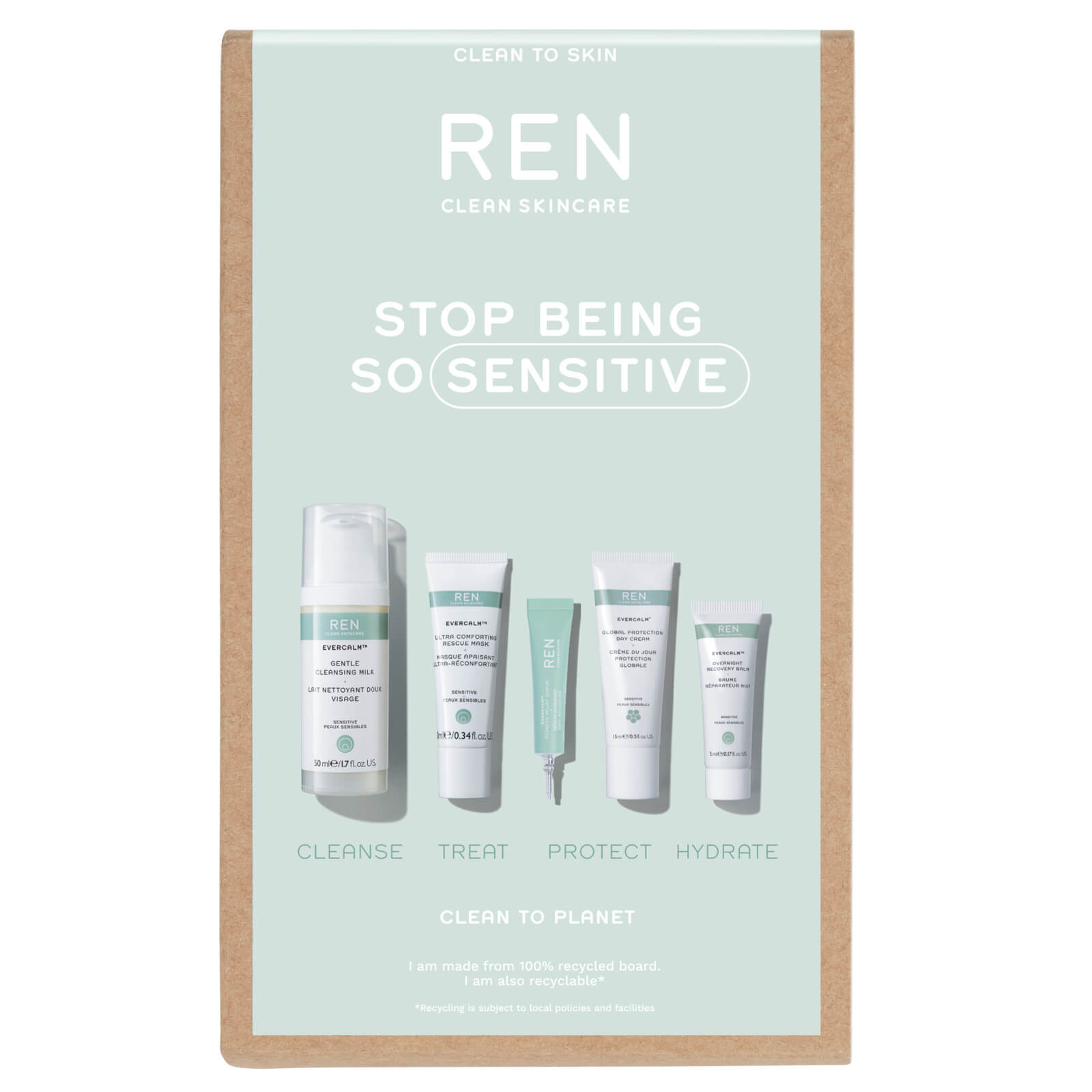 

REN Clean Skincare Stop Being So Sensitive