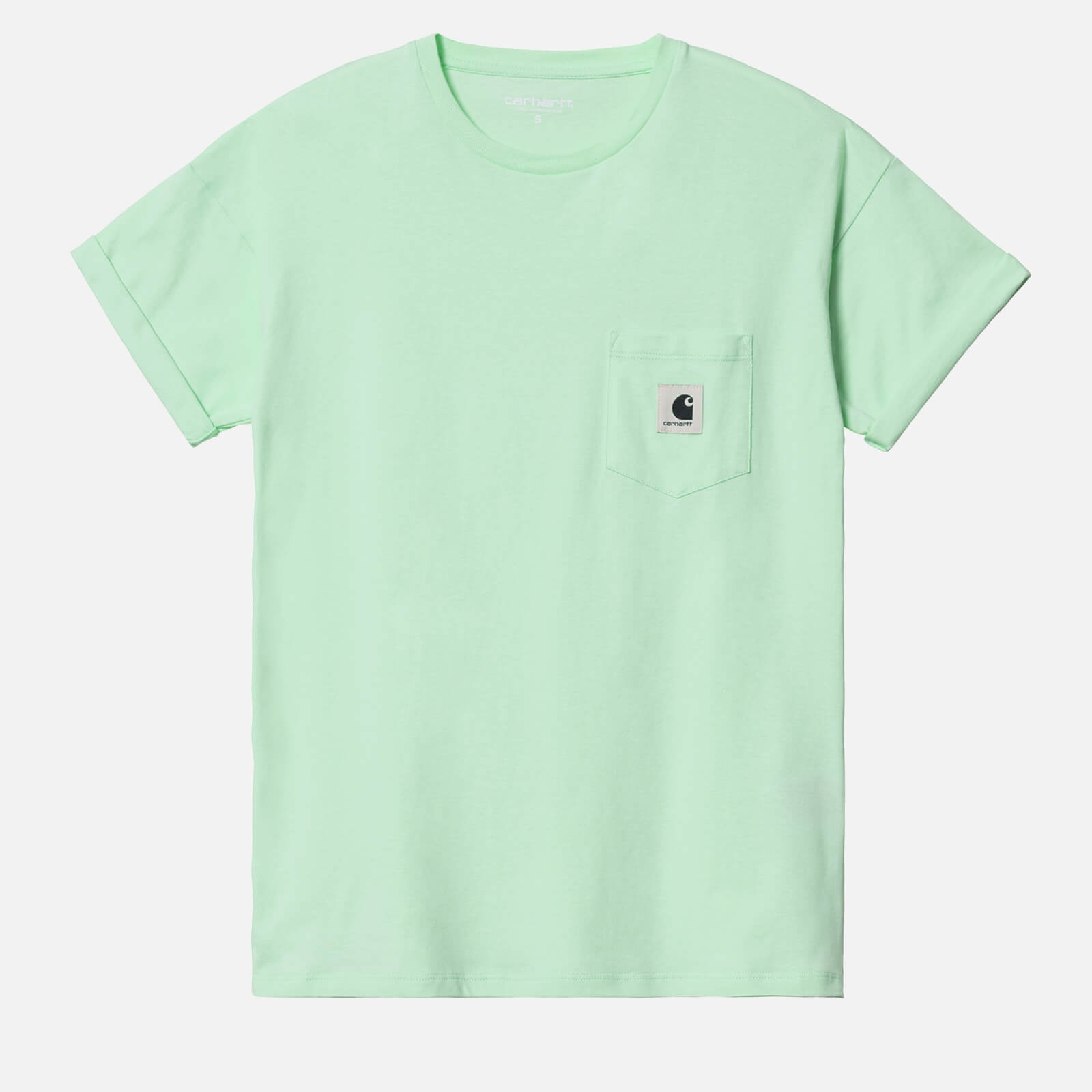 Carhartt WIP Women's S/S Pocket T-Shirt - Pale Spearmint - XS
