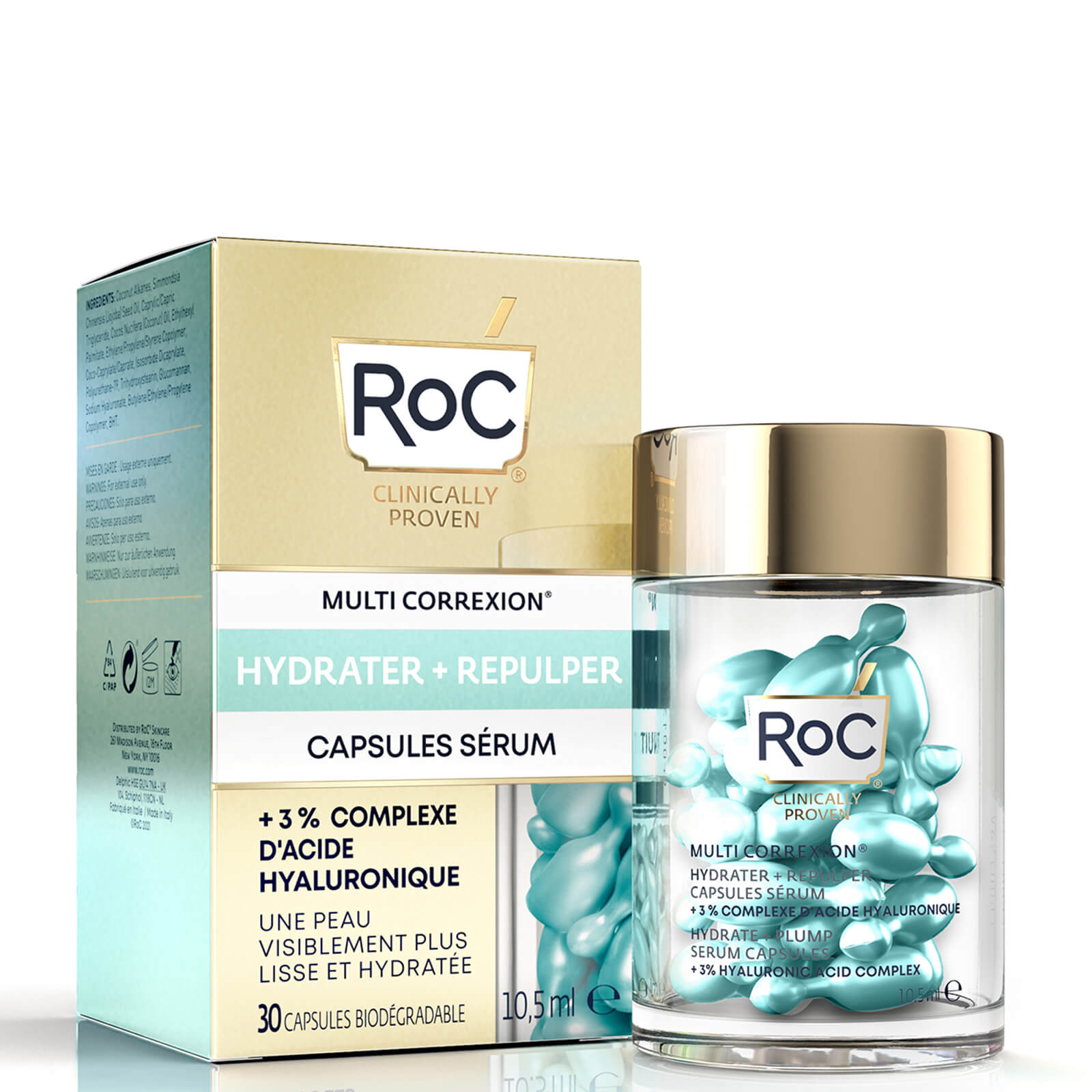 RoC Multi Correxion Hydrate and Plump Capsules (Various Options) 30 Capsules