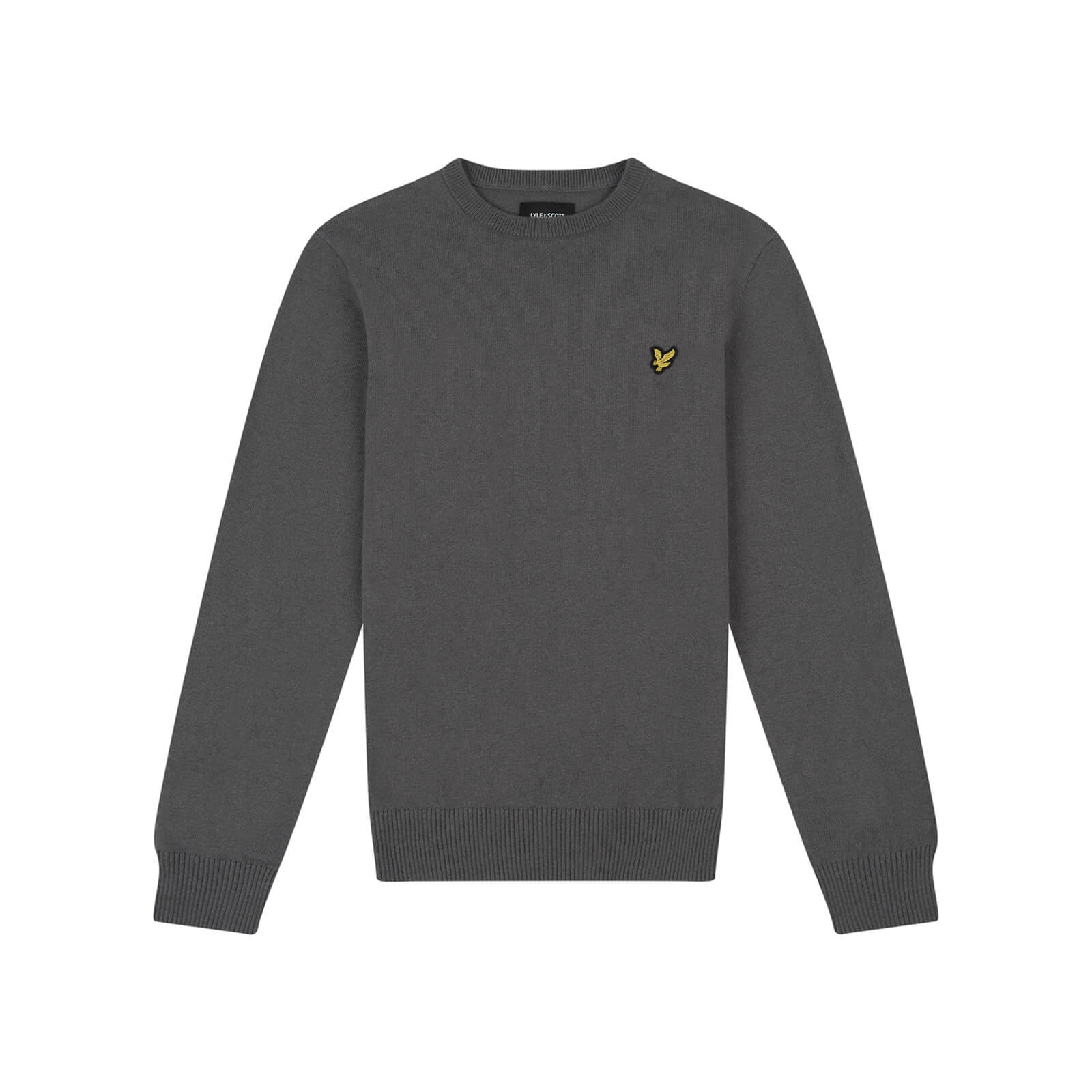 

Kids Cotton Merino Crew Neck Jumper - Smoked Pearl - 9-10 Yrs