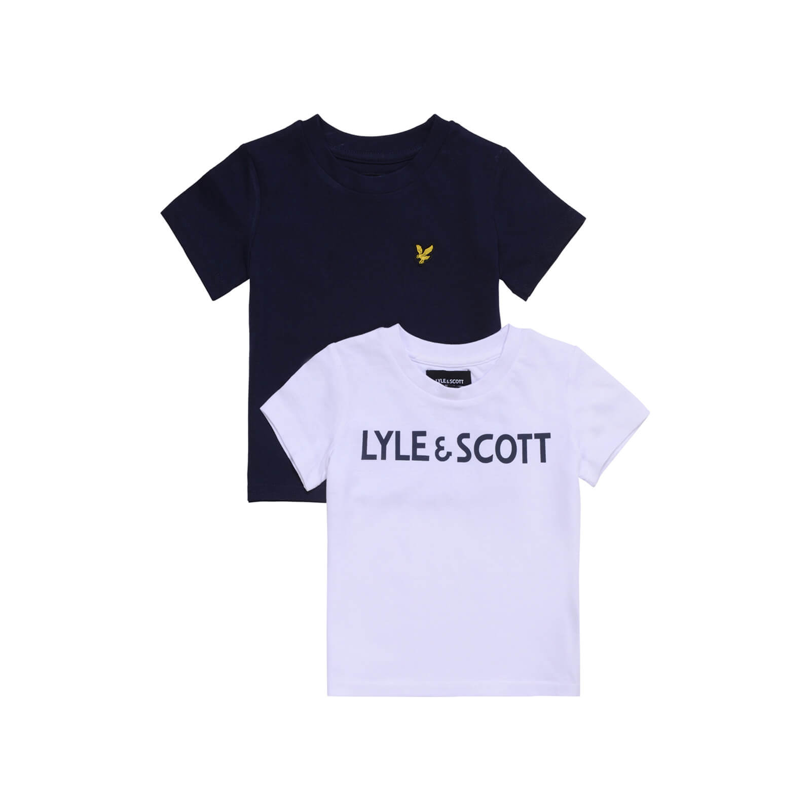 

Kids T-Shirts 2 Pack - Bright White - 9 Mnths