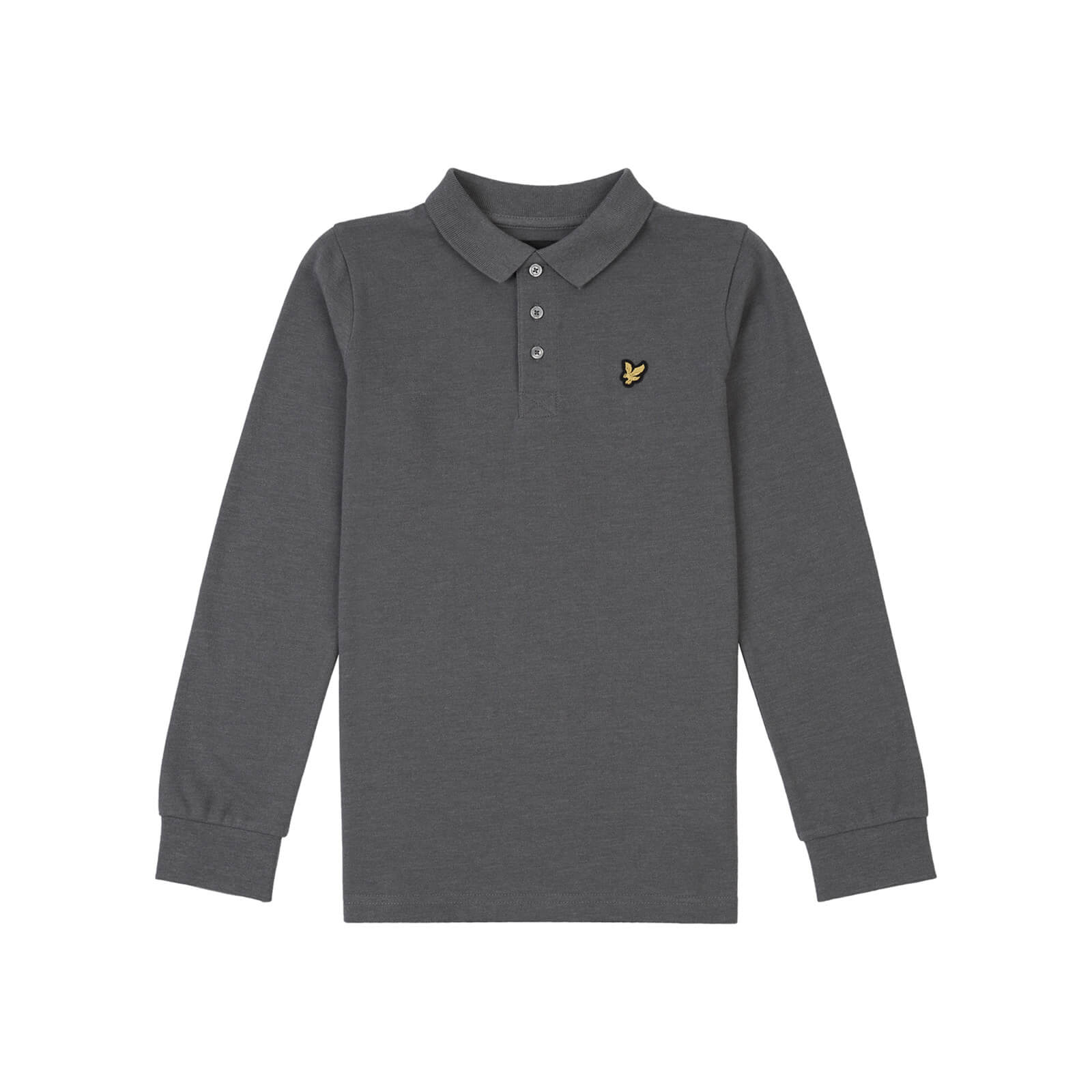 

Kids Marl Polo Shirt - Smoked Pearl - 8-9 yrs