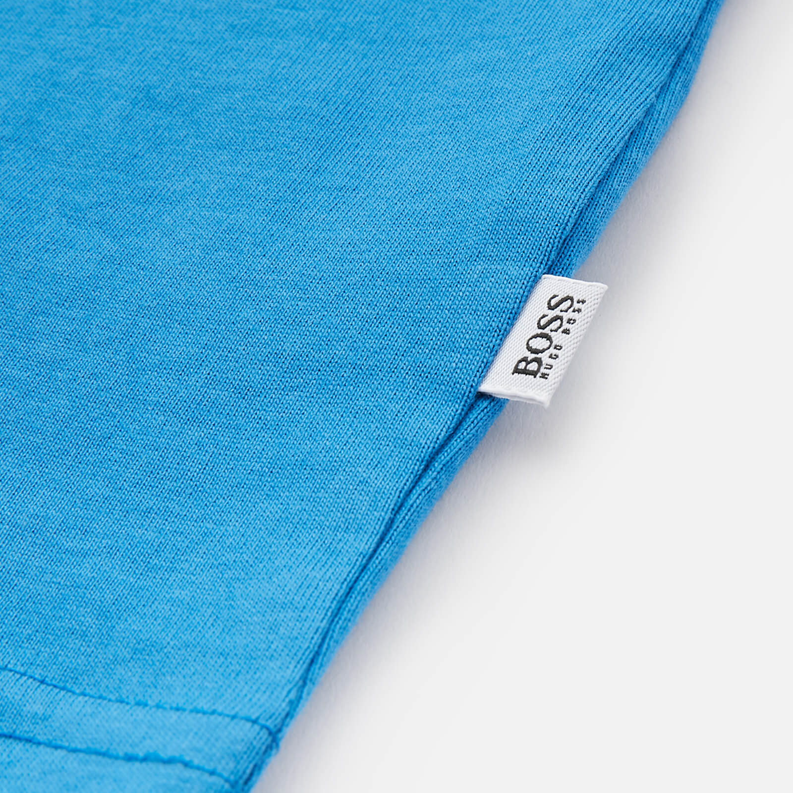 Hugo Boss Boys' Line Logo Short Sleeve T-shirt - Electric Blue - 10 Years J25n29 Childrens Clothing, Blue
