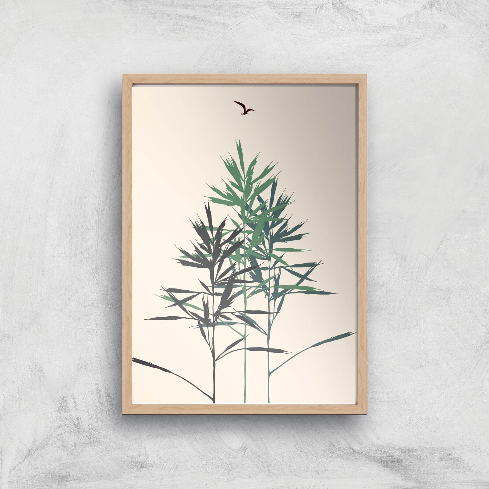 Borris Photography The Forest Giclee Art Print - A4 - Wooden Frame