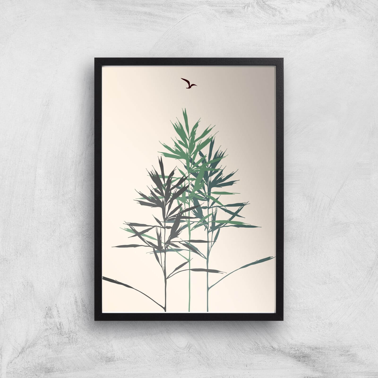 Borris Photography The Forest Giclee Art Print - A4 - Black Frame