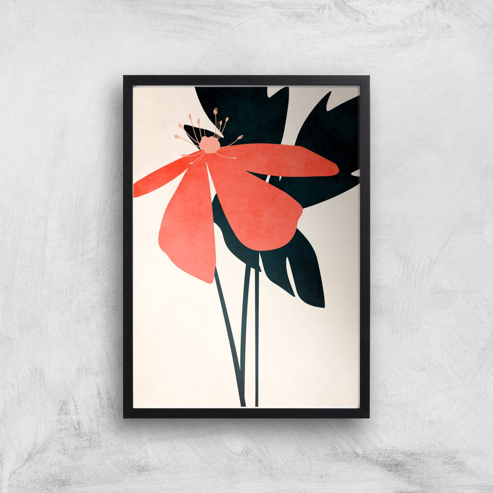 Borris Photography Thinking Of You Giclee Art Print - A2 - Black Frame
