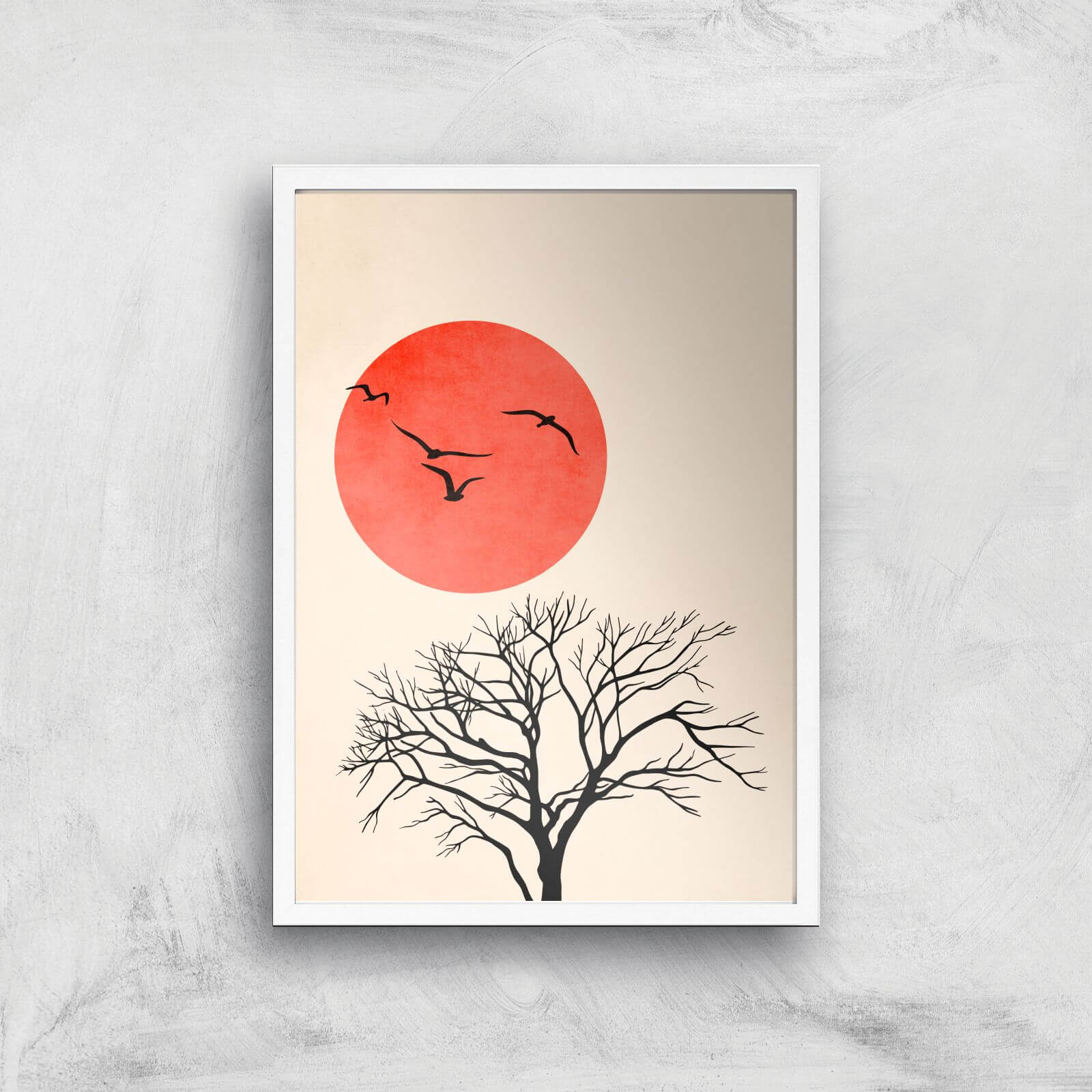 Borris Photography Fly Giclee Art Print - A2 - White Frame