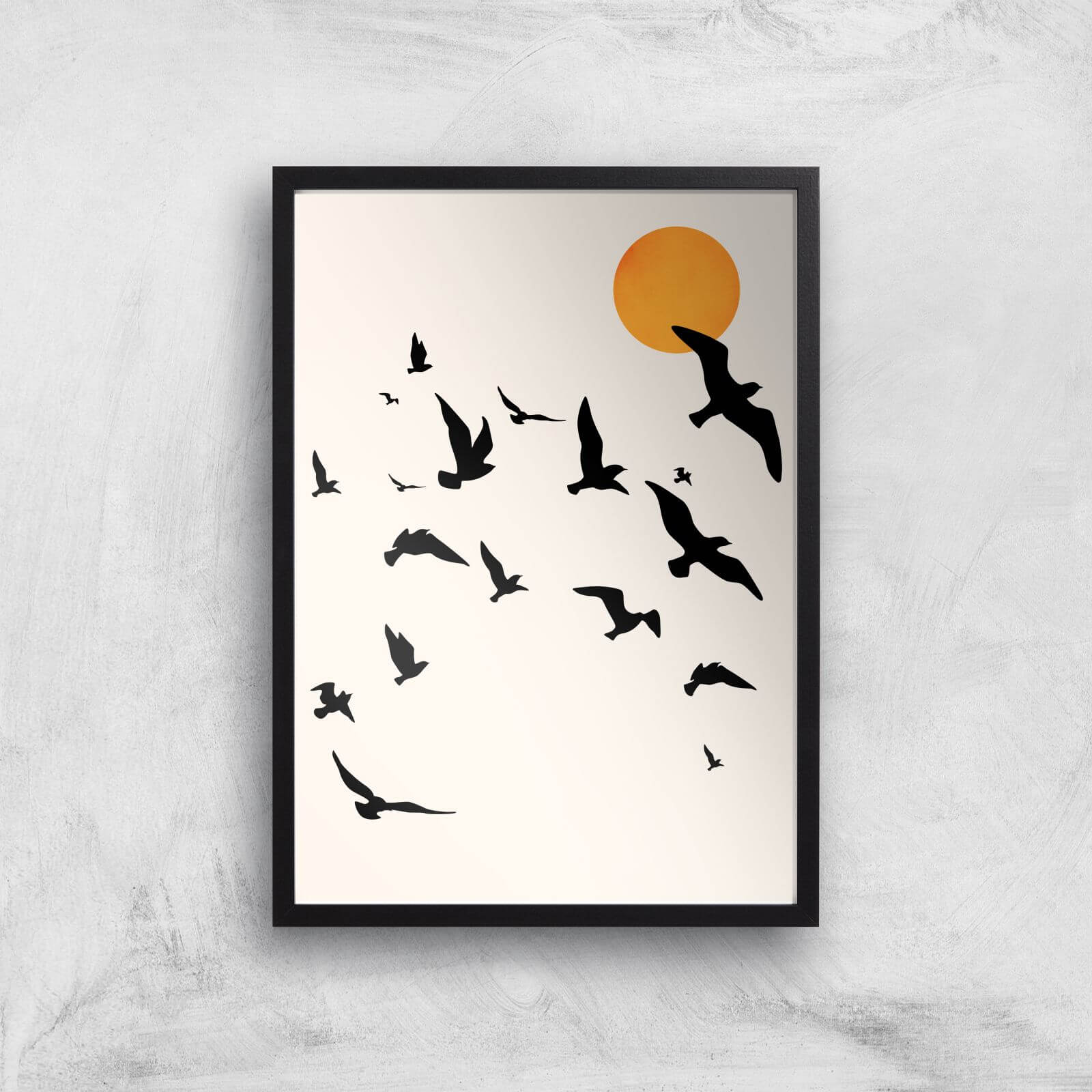 Borris Photography Up And Away Giclee Art Print - A3 - Black Frame