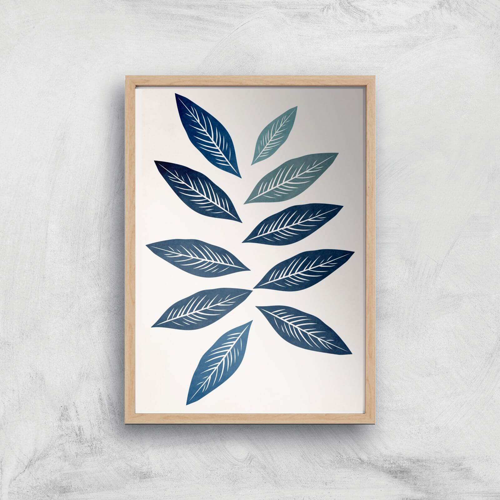 Borris Photography Winter Bouquet Giclee Art Print - A3 - Wooden Frame