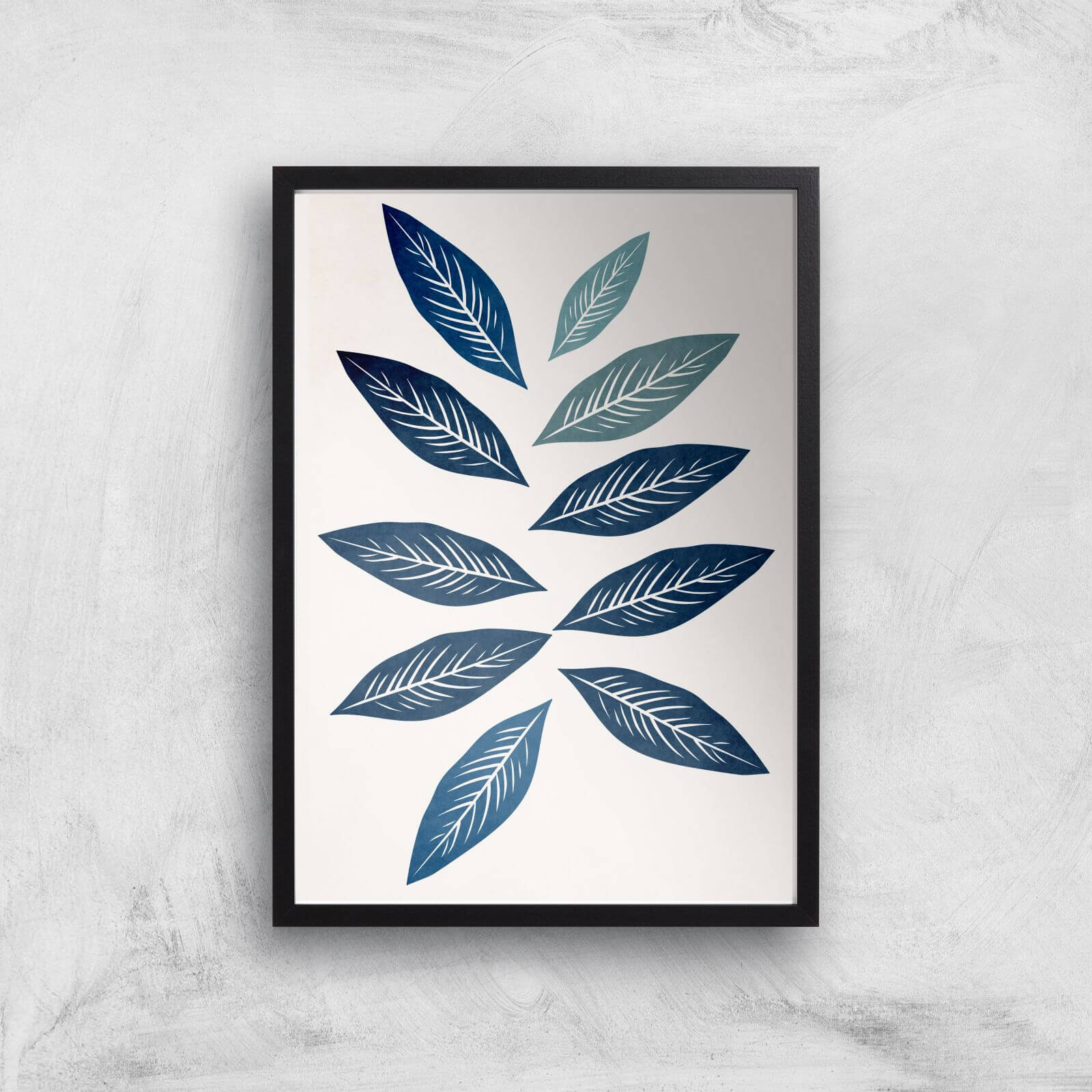 Borris Photography Winter Bouquet Giclee Art Print - A3 - Black Frame