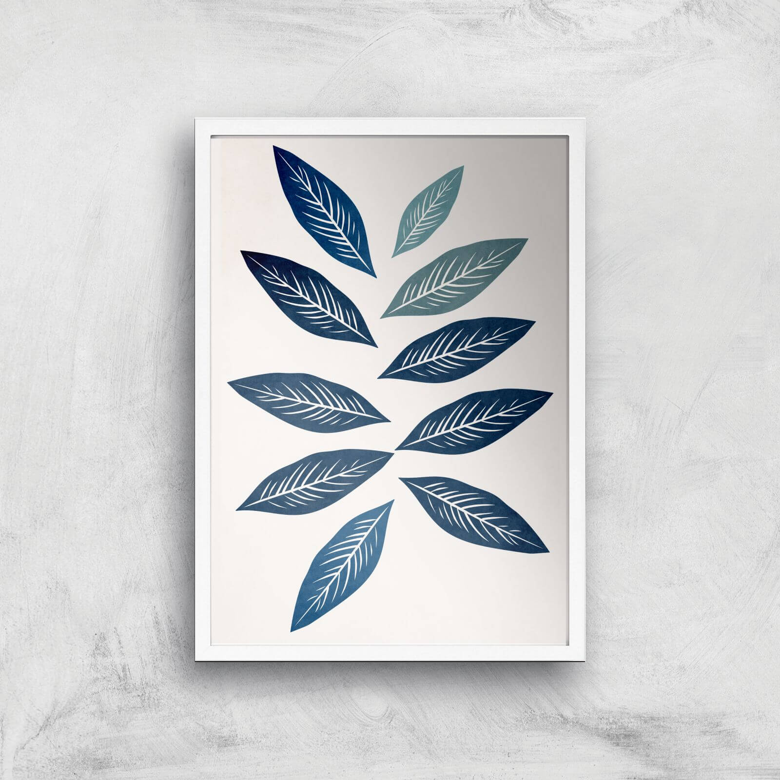 Borris Photography Winter Bouquet Giclee Art Print - A2 - White Frame