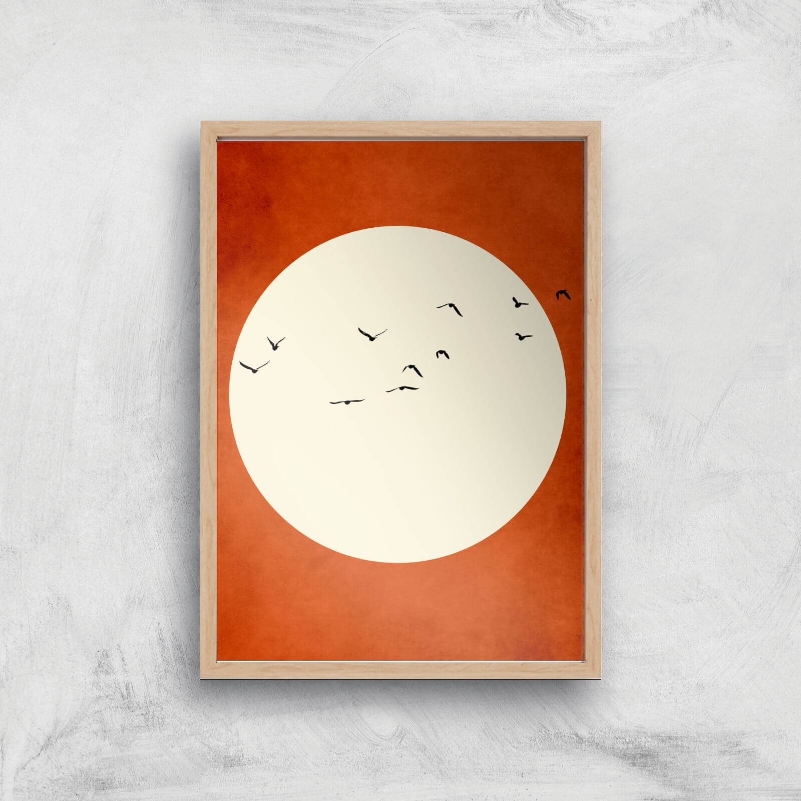 Borris Photography Warming Feelings Giclee Art Print - A3 - Wooden Frame