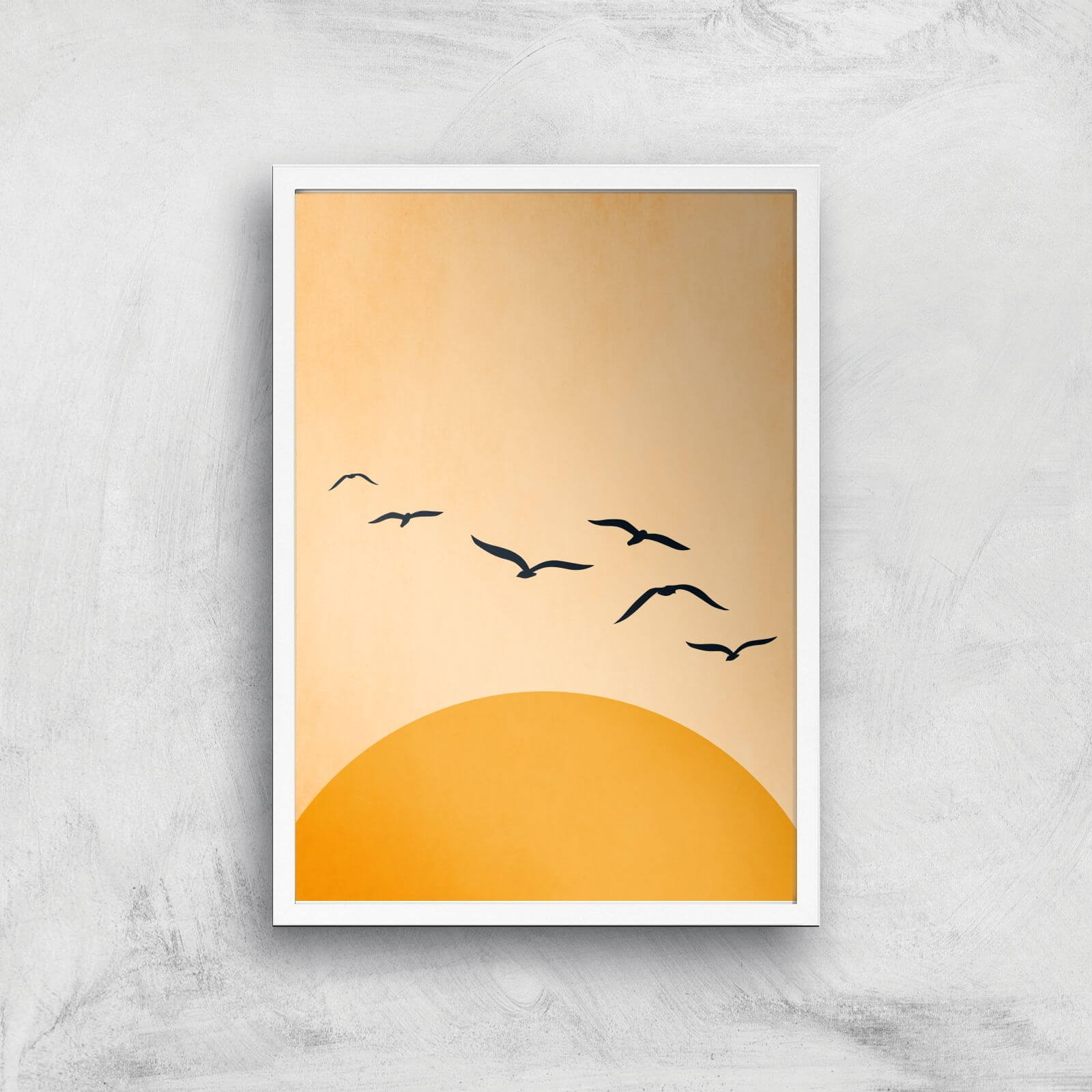 Borris Photography One Day We`ll Fly Away Giclee Art Print - A3 - White Frame
