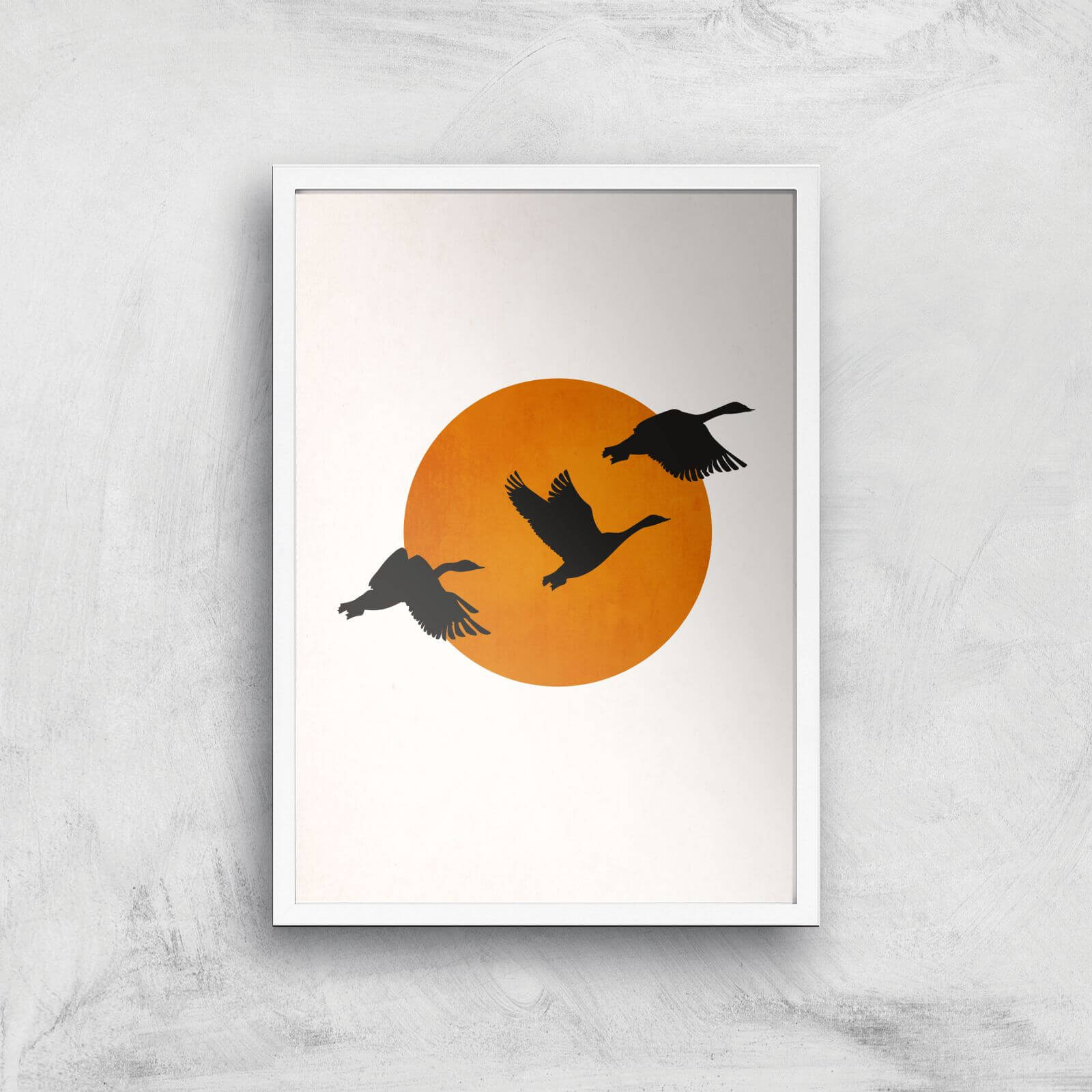 Borris Photography Coming Home Giclee Art Print - A3 - White Frame