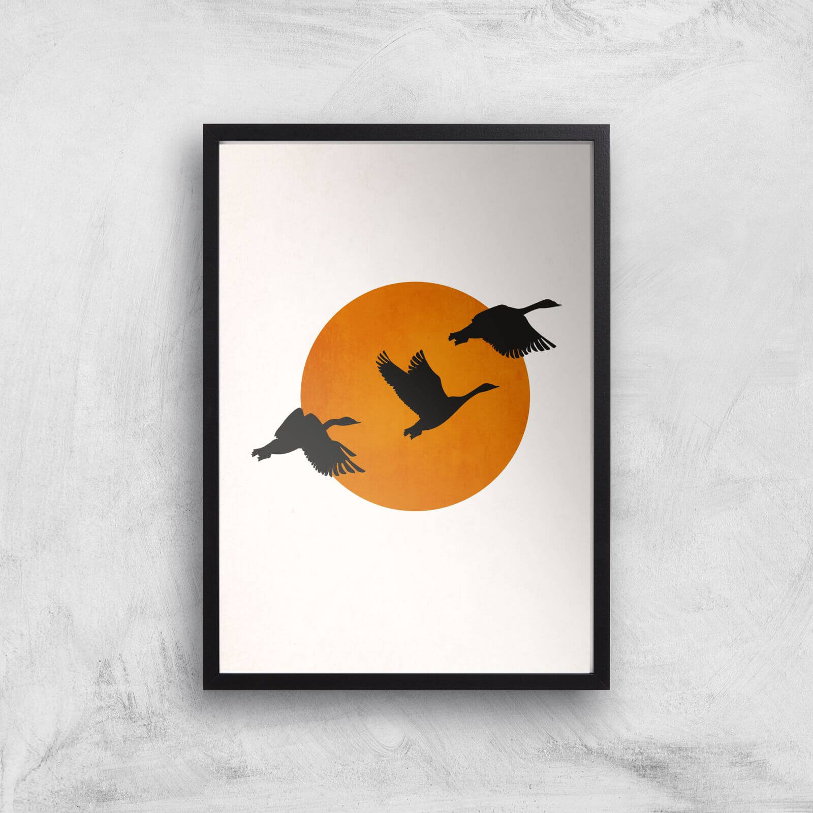 Borris Photography Coming Home Giclee Art Print - A2 - Black Frame