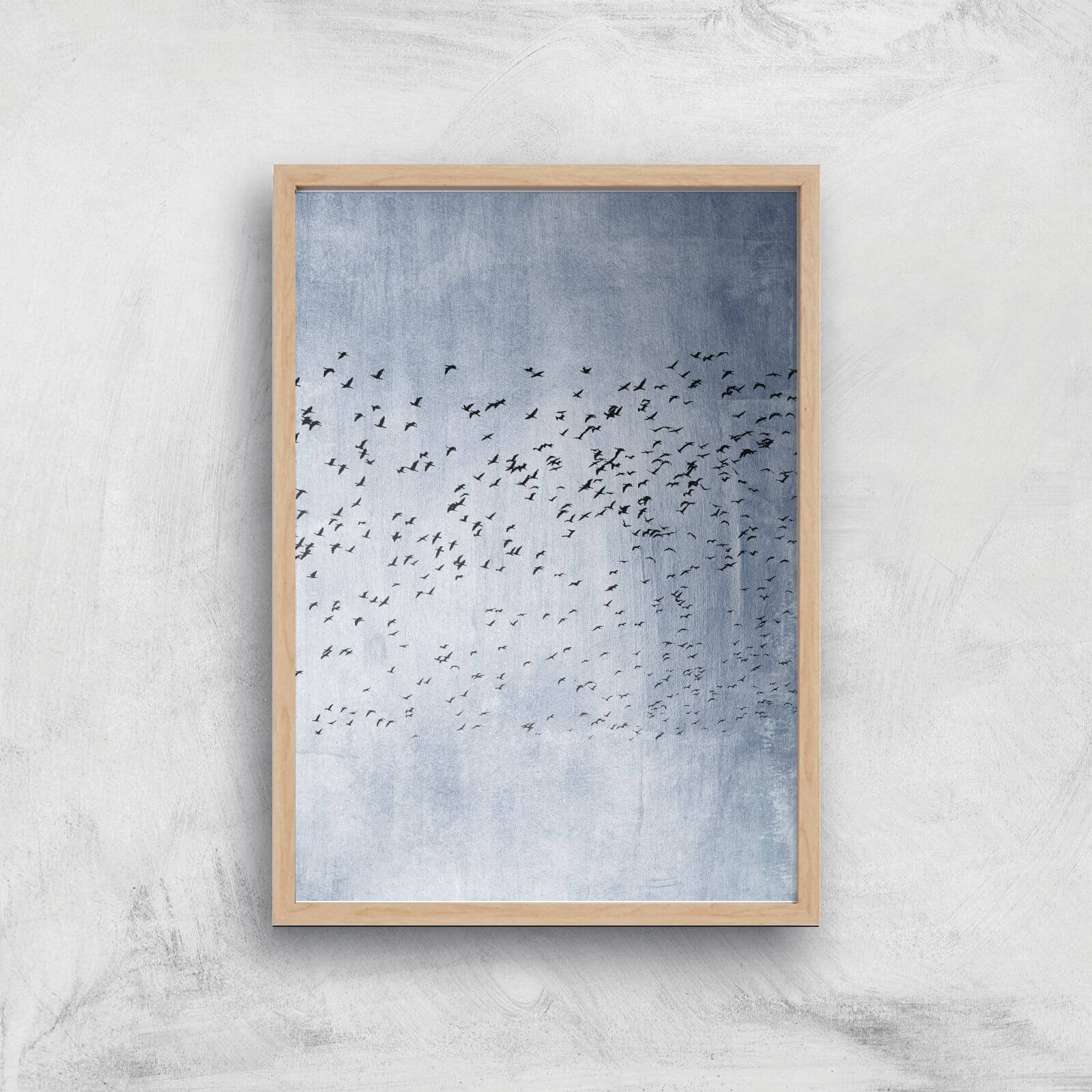 Borris Photography Moving On Giclee Art Print - A4 - Wooden Frame